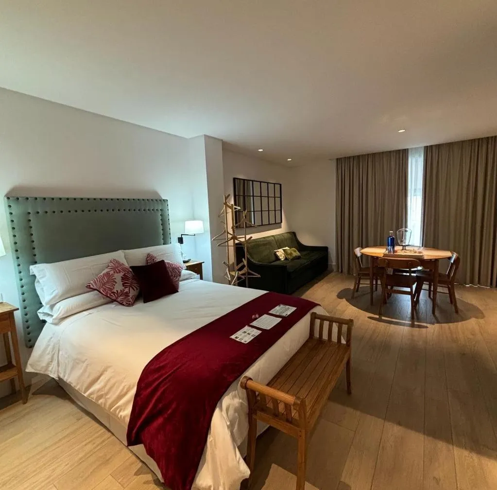 Bed in Apartamentos Turísticos La Plaza