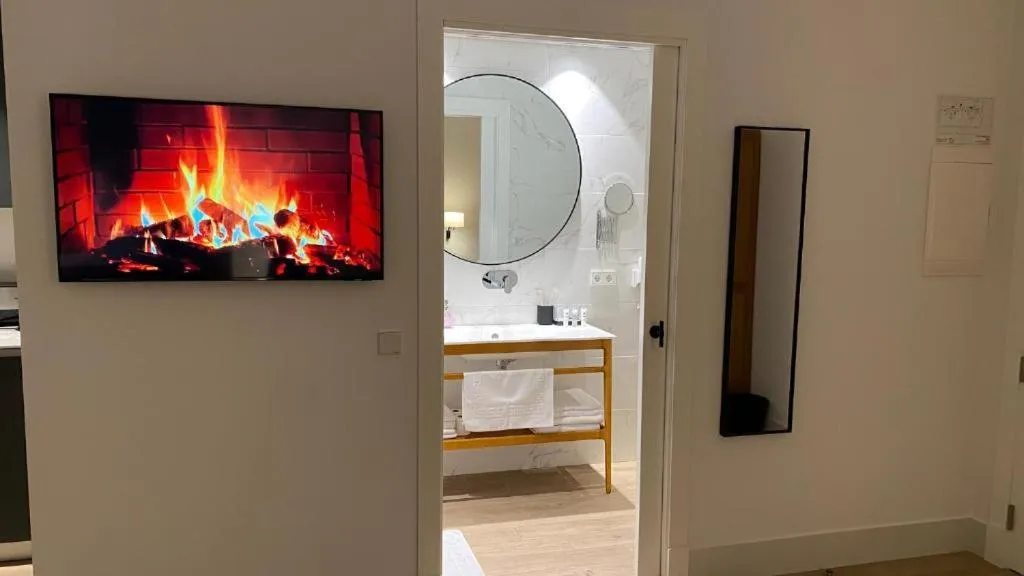 Bathroom in Apartamentos Turísticos La Plaza