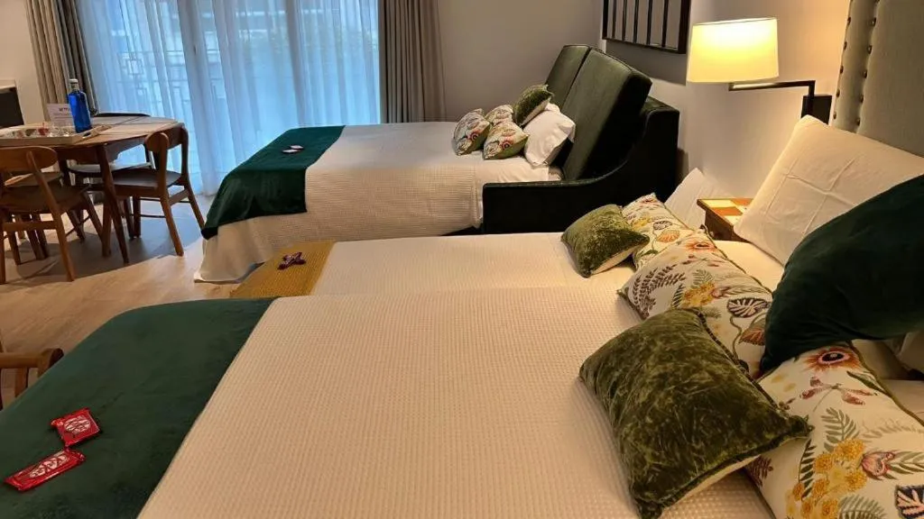 Bed in Apartamentos Turísticos La Plaza