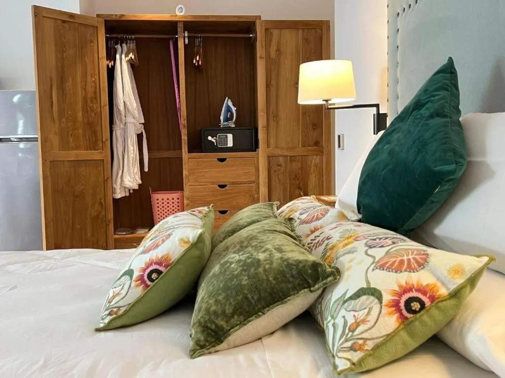 Bed in Apartamentos Turísticos La Plaza