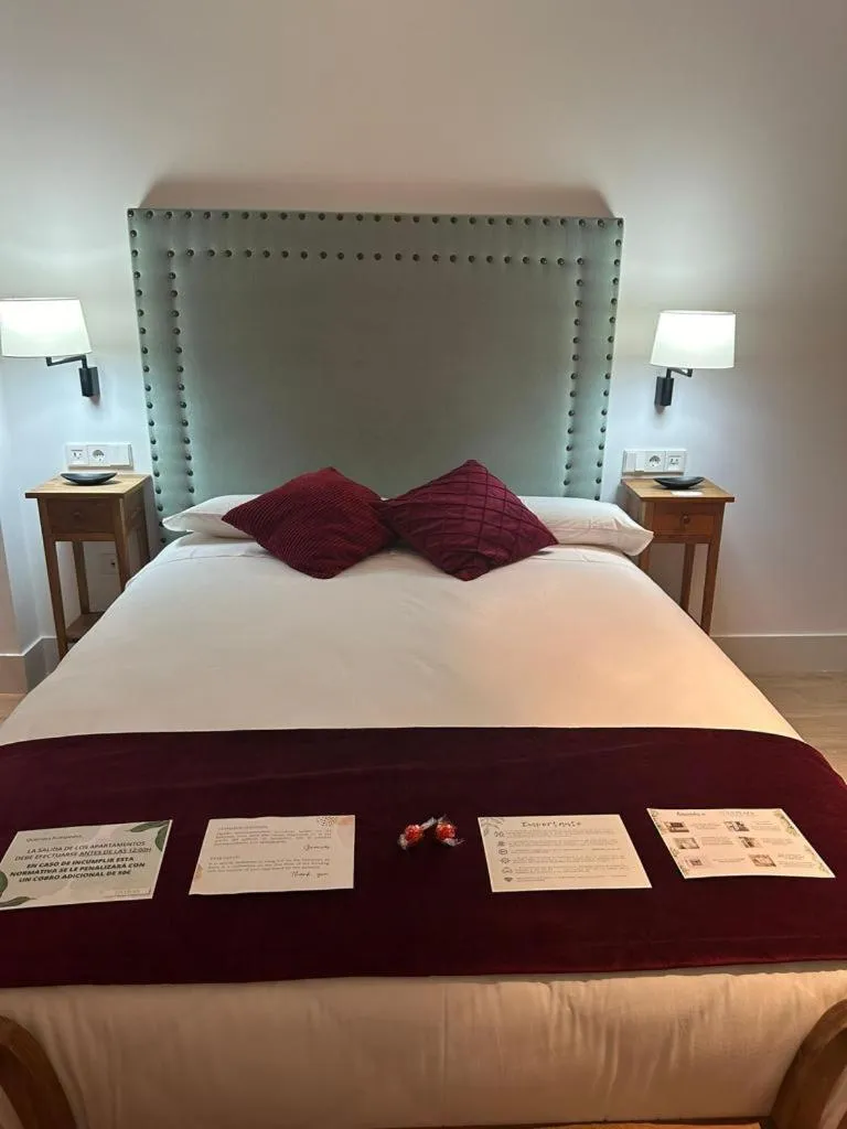 Bed in Apartamentos Turísticos La Plaza