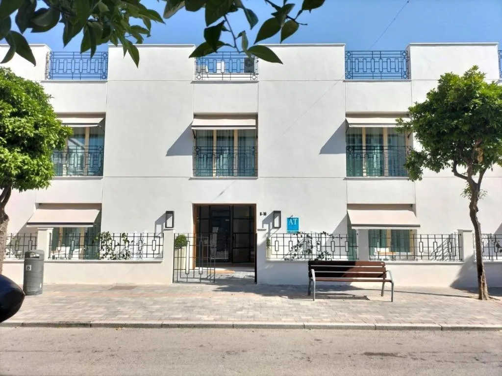 Property building in Apartamentos Turísticos La Plaza