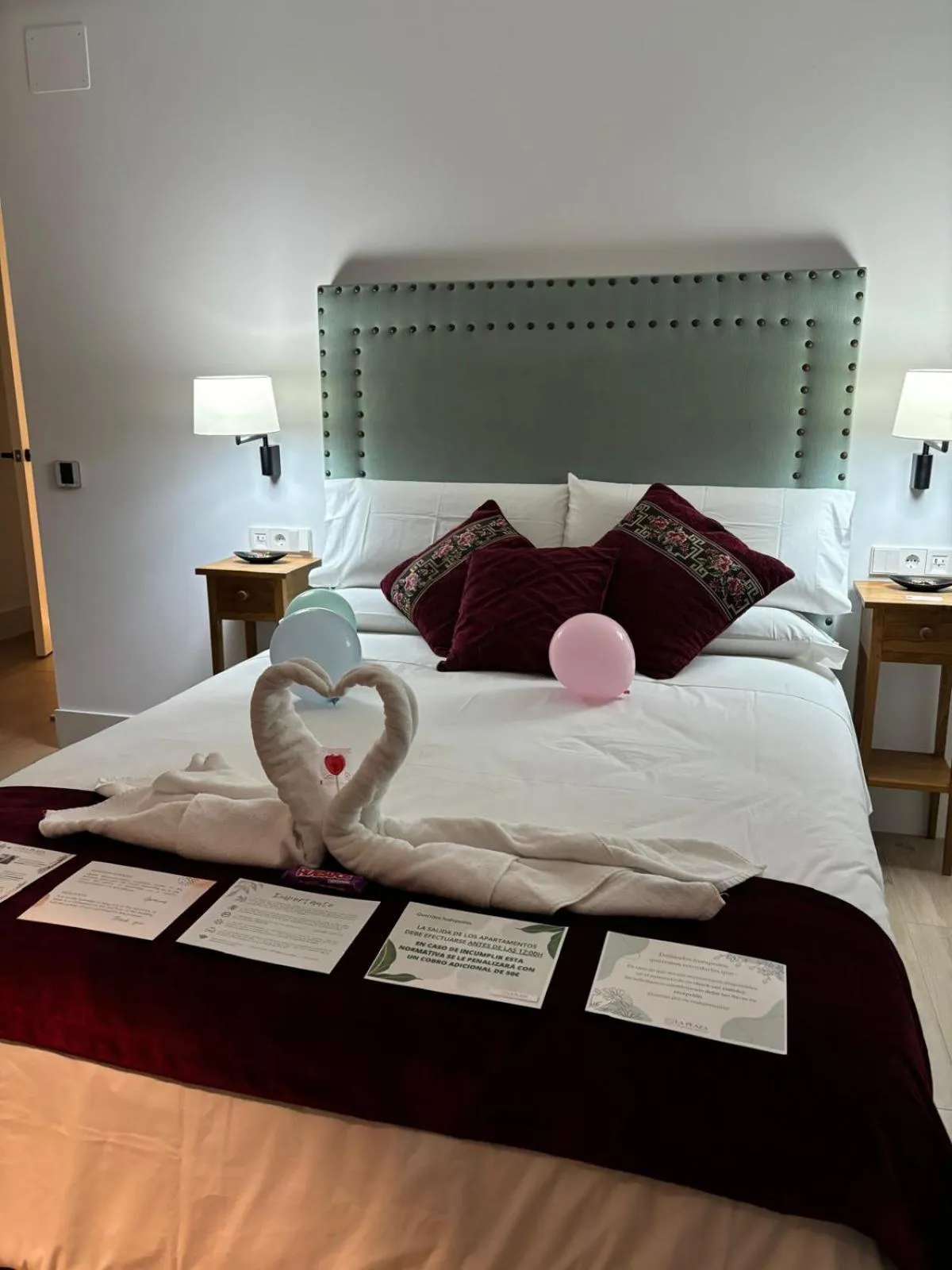 Bed in Apartamentos Turísticos La Plaza