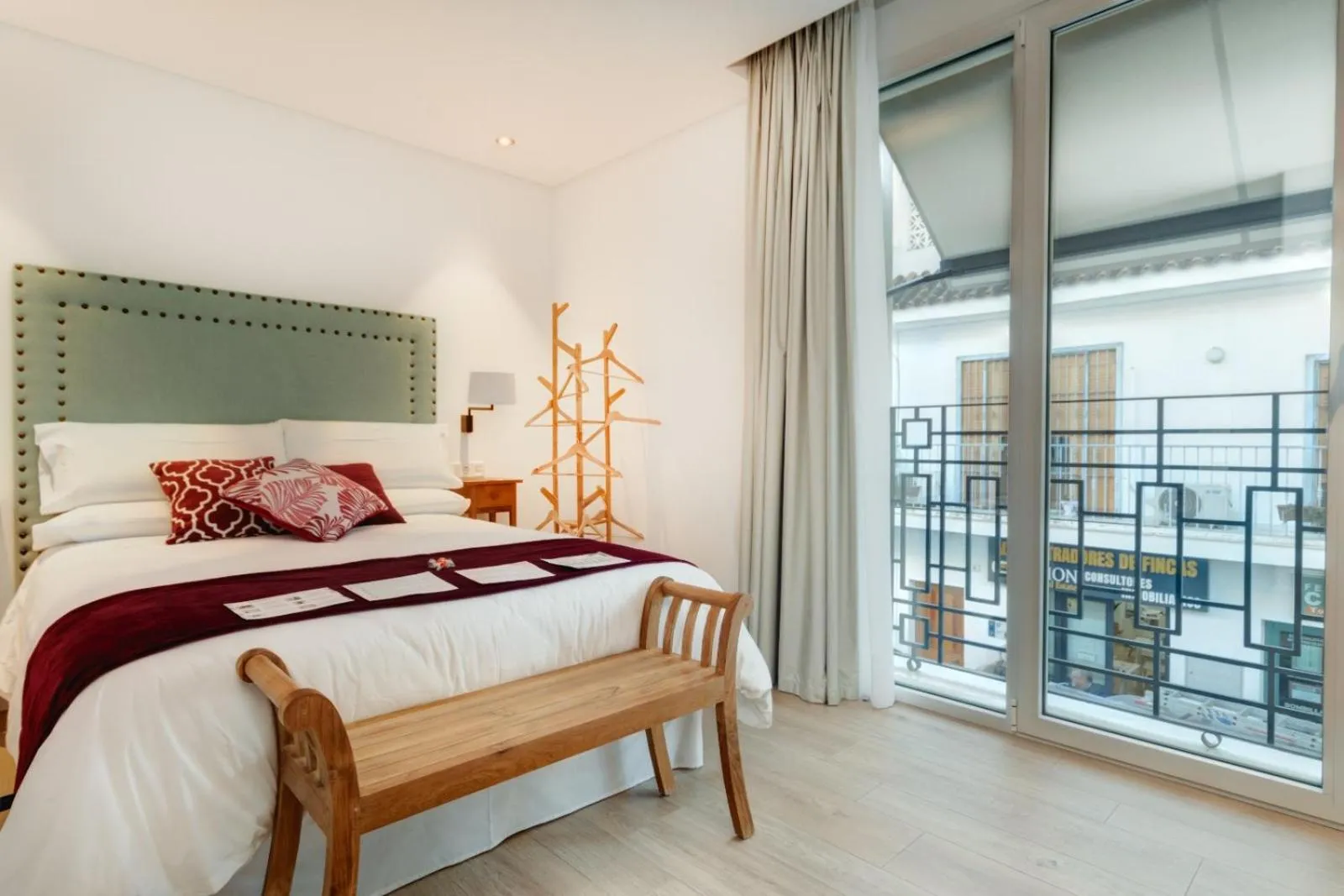 Bed in Apartamentos Turísticos La Plaza