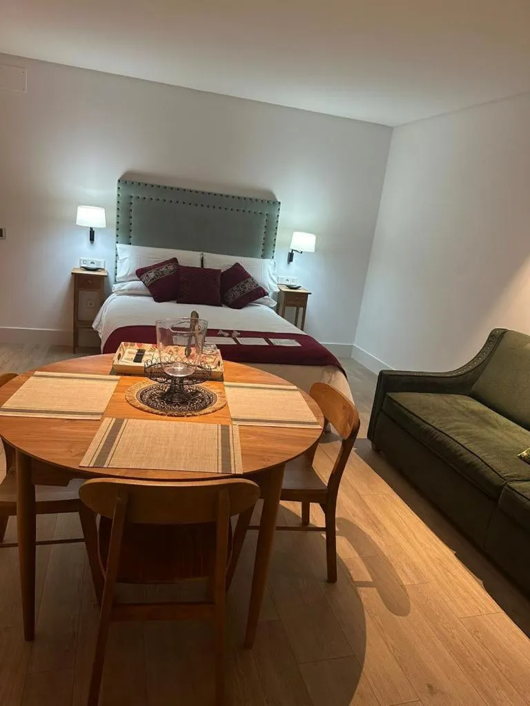 Bed in Apartamentos Turísticos La Plaza