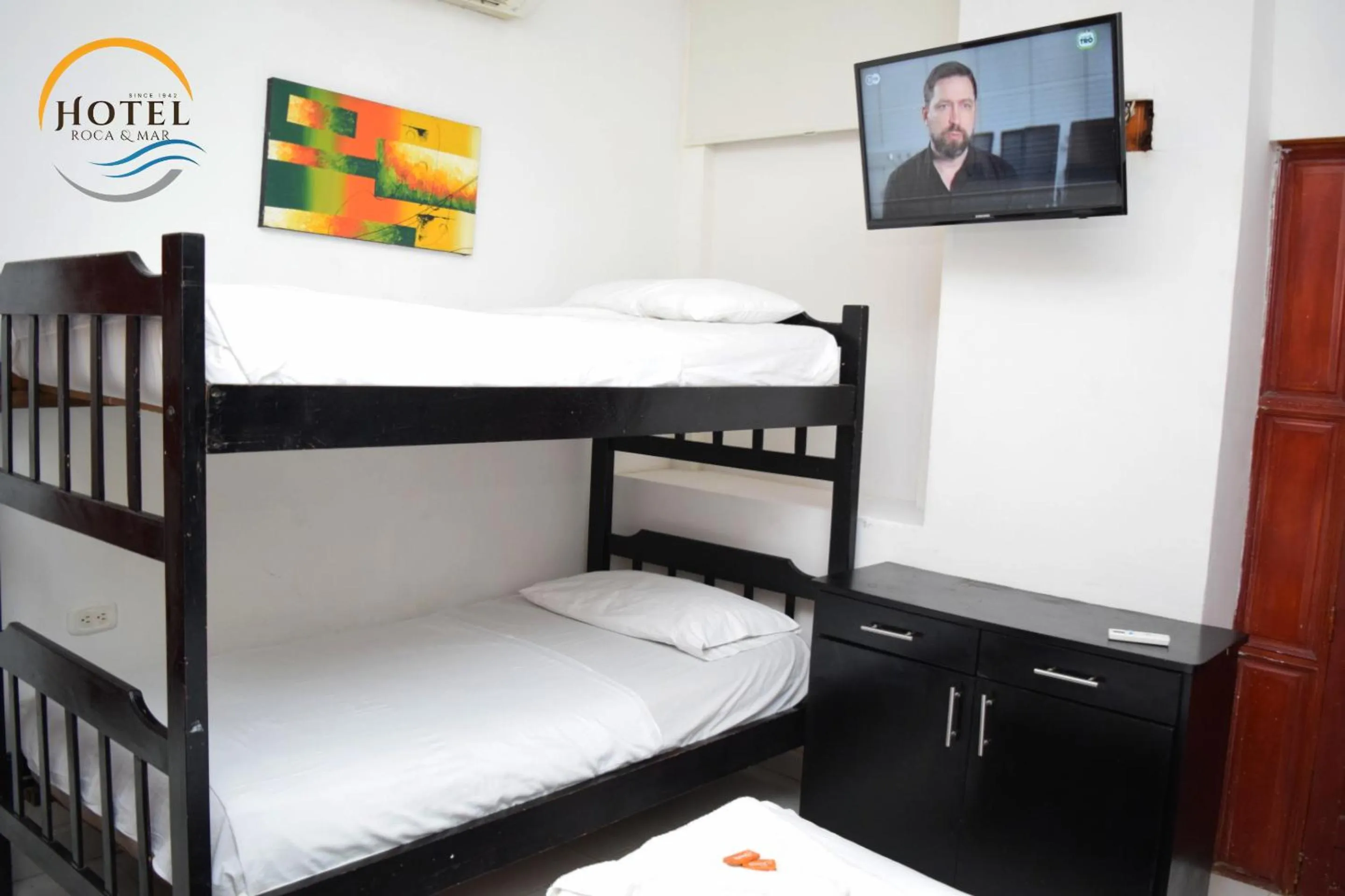 bunk bed, Bed in Hotel Roca & Mar