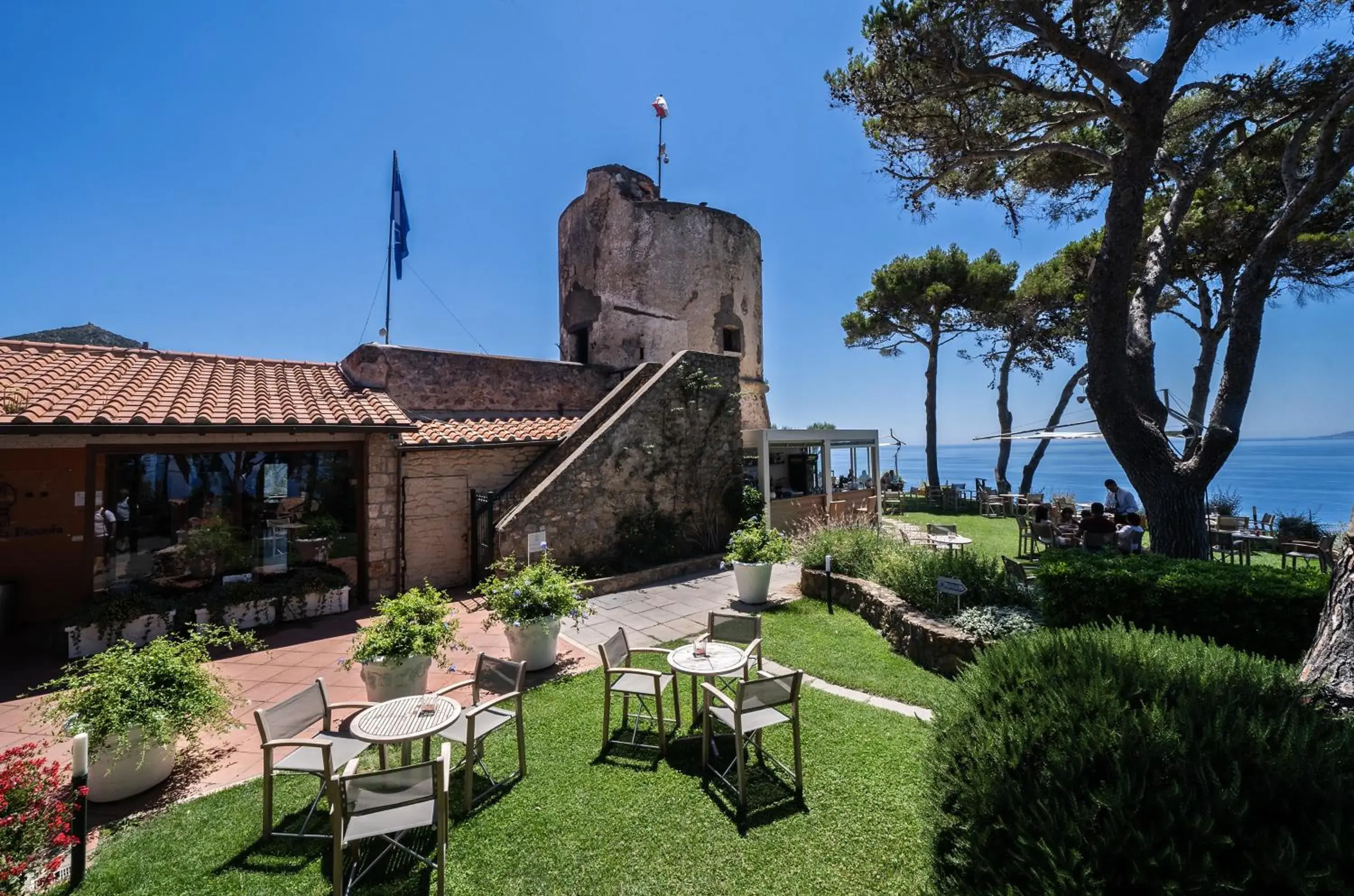 Property building in Boutique Hotel Torre Di Cala Piccola Property building in Boutique Hotel Torre Di Cala Piccola