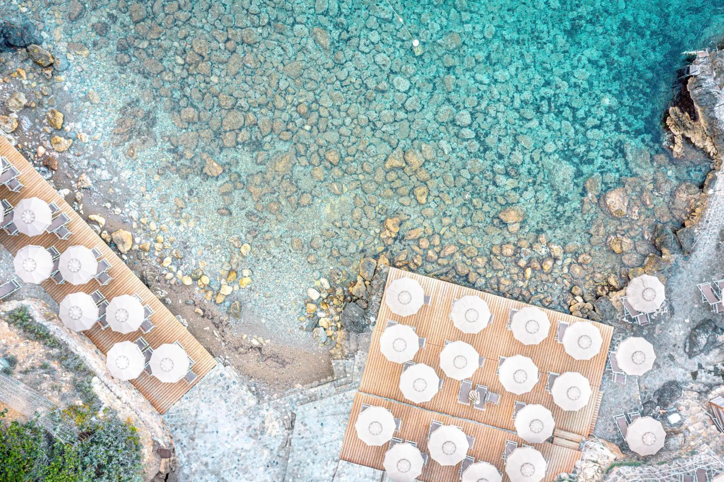 Natural landscape in Boutique Hotel Torre Di Cala Piccola