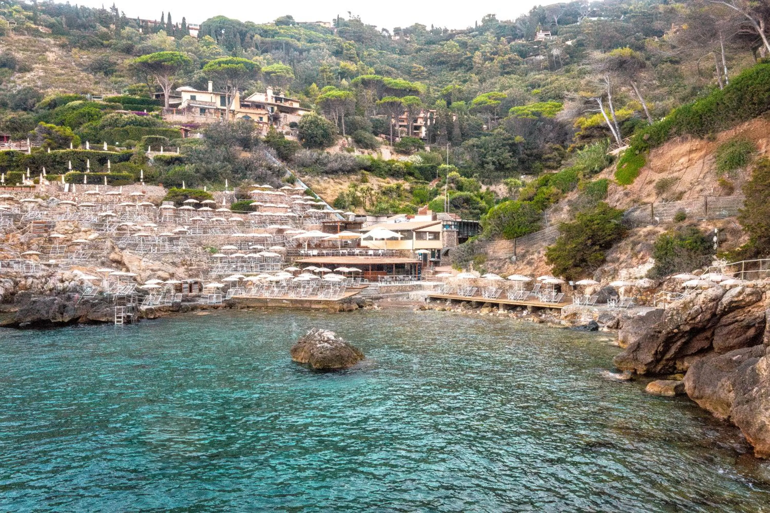 Natural landscape in Boutique Hotel Torre Di Cala Piccola