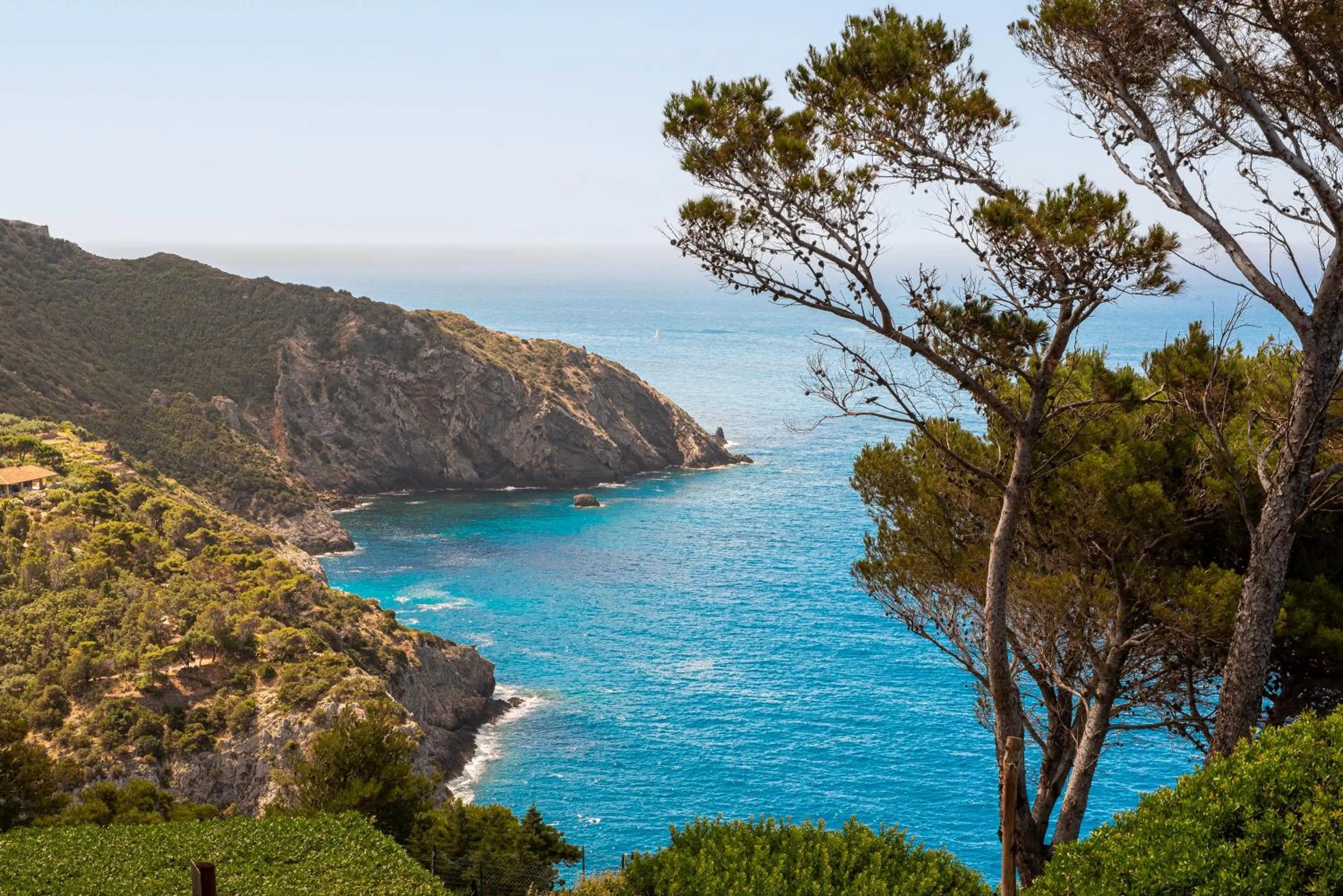 Natural landscape in Boutique Hotel Torre Di Cala Piccola