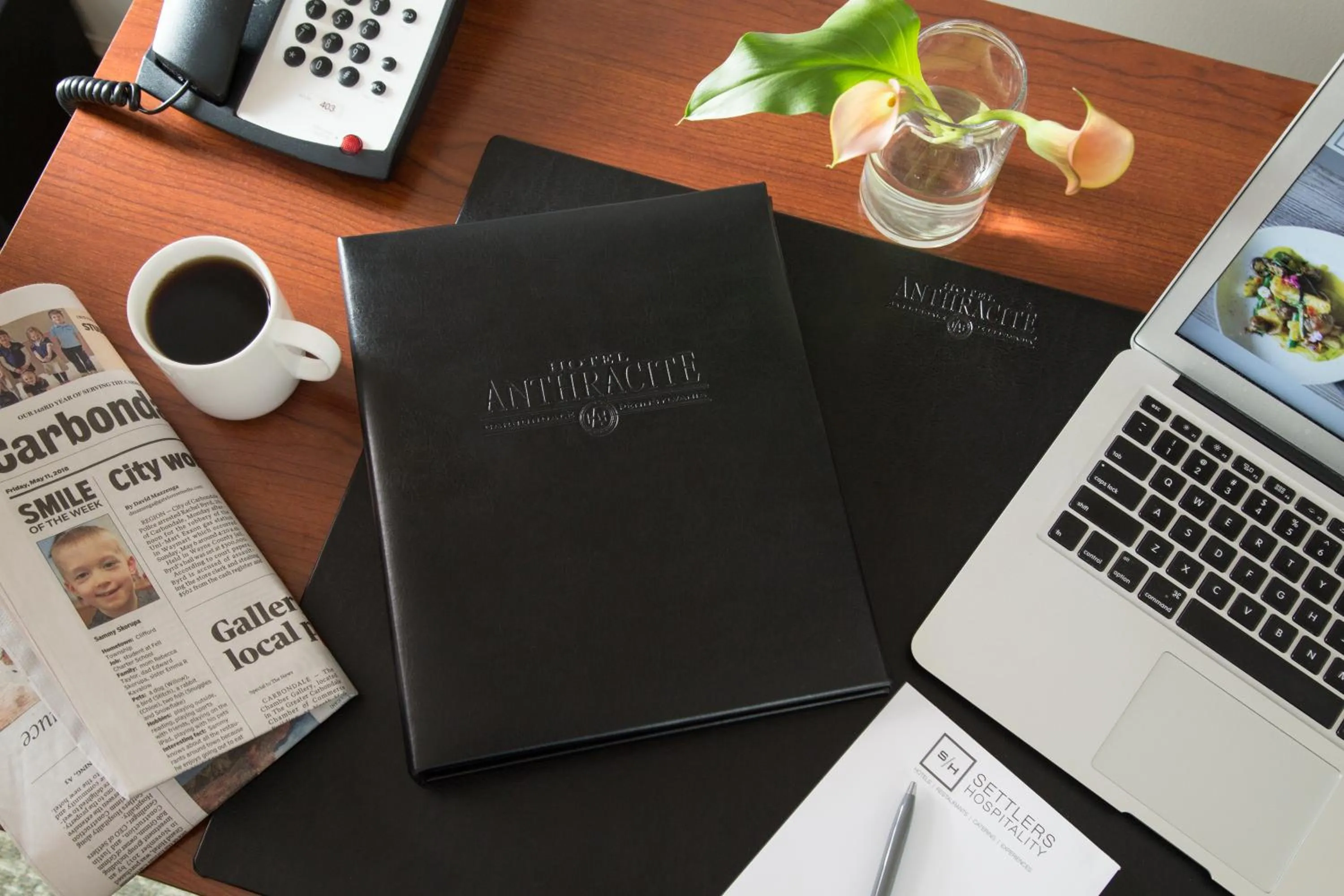 Bedroom in Hotel Anthracite