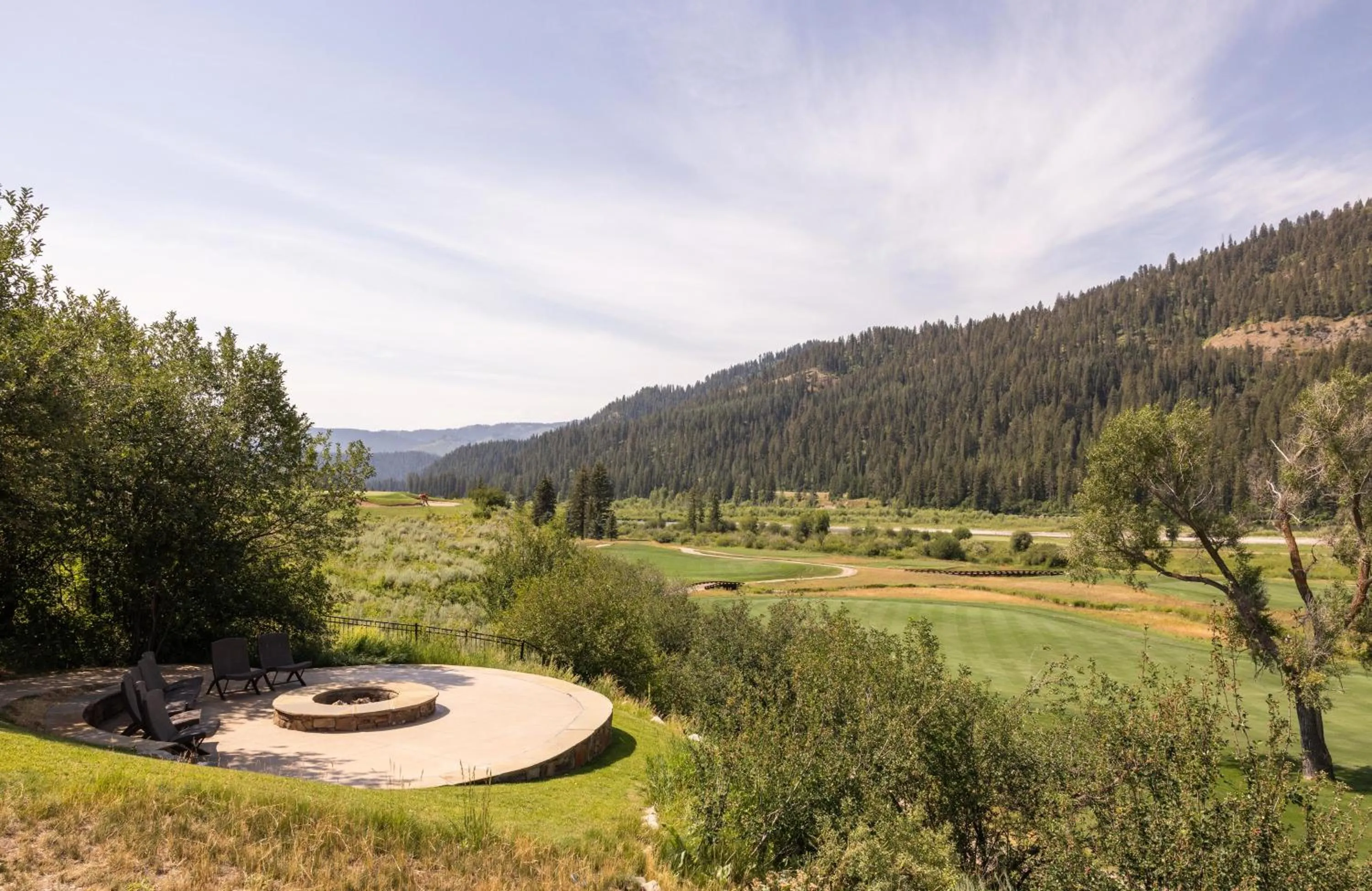 Golfcourse in The Sylvan Lodge at Snake River Sporting Club