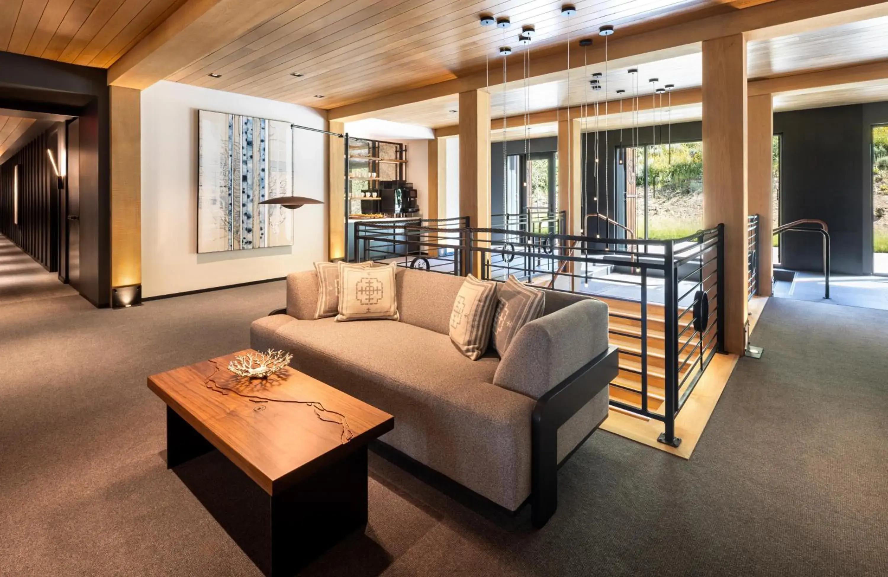 Lounge or bar in The Sylvan Lodge at Snake River Sporting Club Lounge or bar in The Sylvan Lodge at Snake River Sporting Club