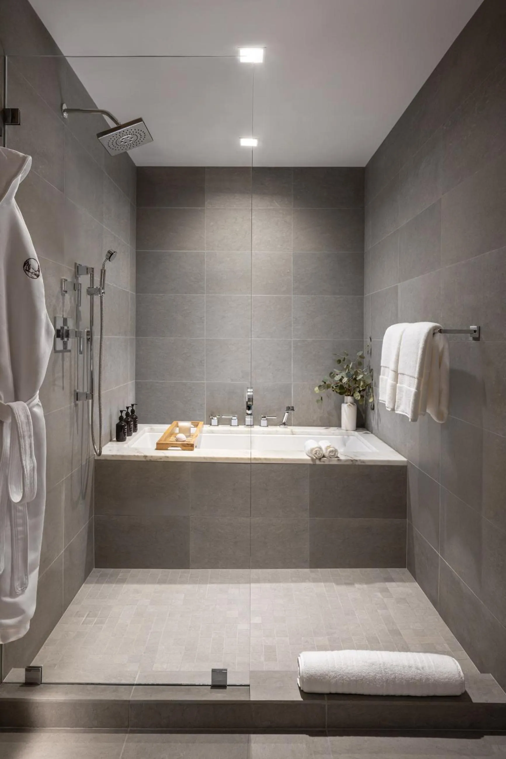 Bathroom in The Sylvan Lodge at Snake River Sporting Club