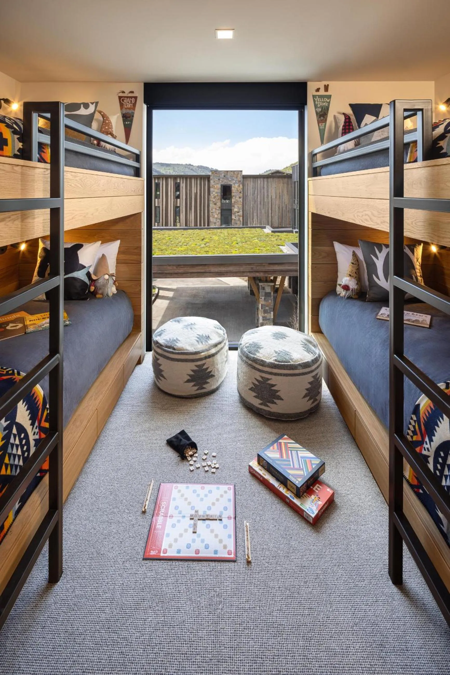 Bedroom, Bed in The Sylvan Lodge at Snake River Sporting Club