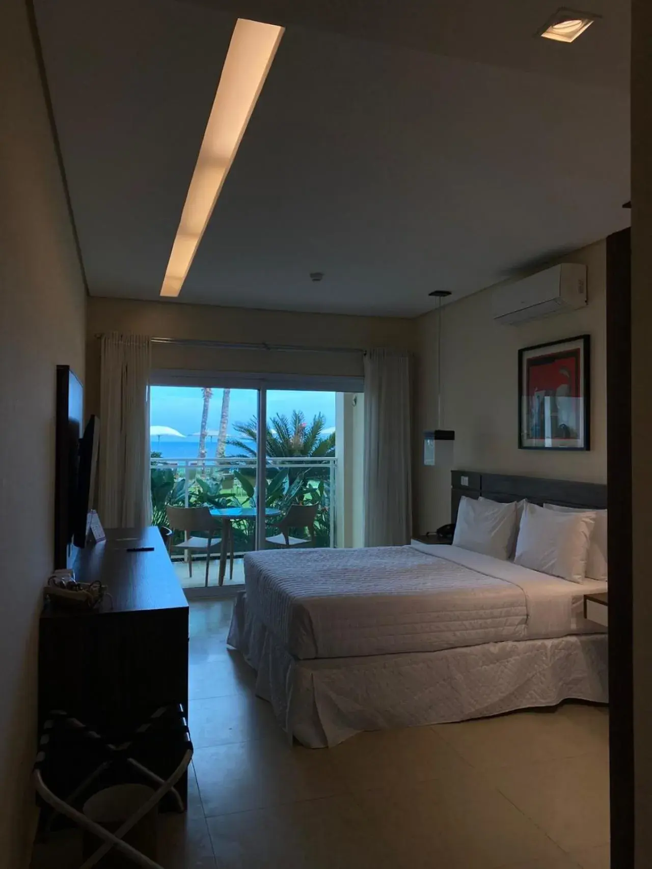 View (from property/room), Bed in Amora Hotel Maresias View (from property/room), Bed in Amora Hotel Maresias