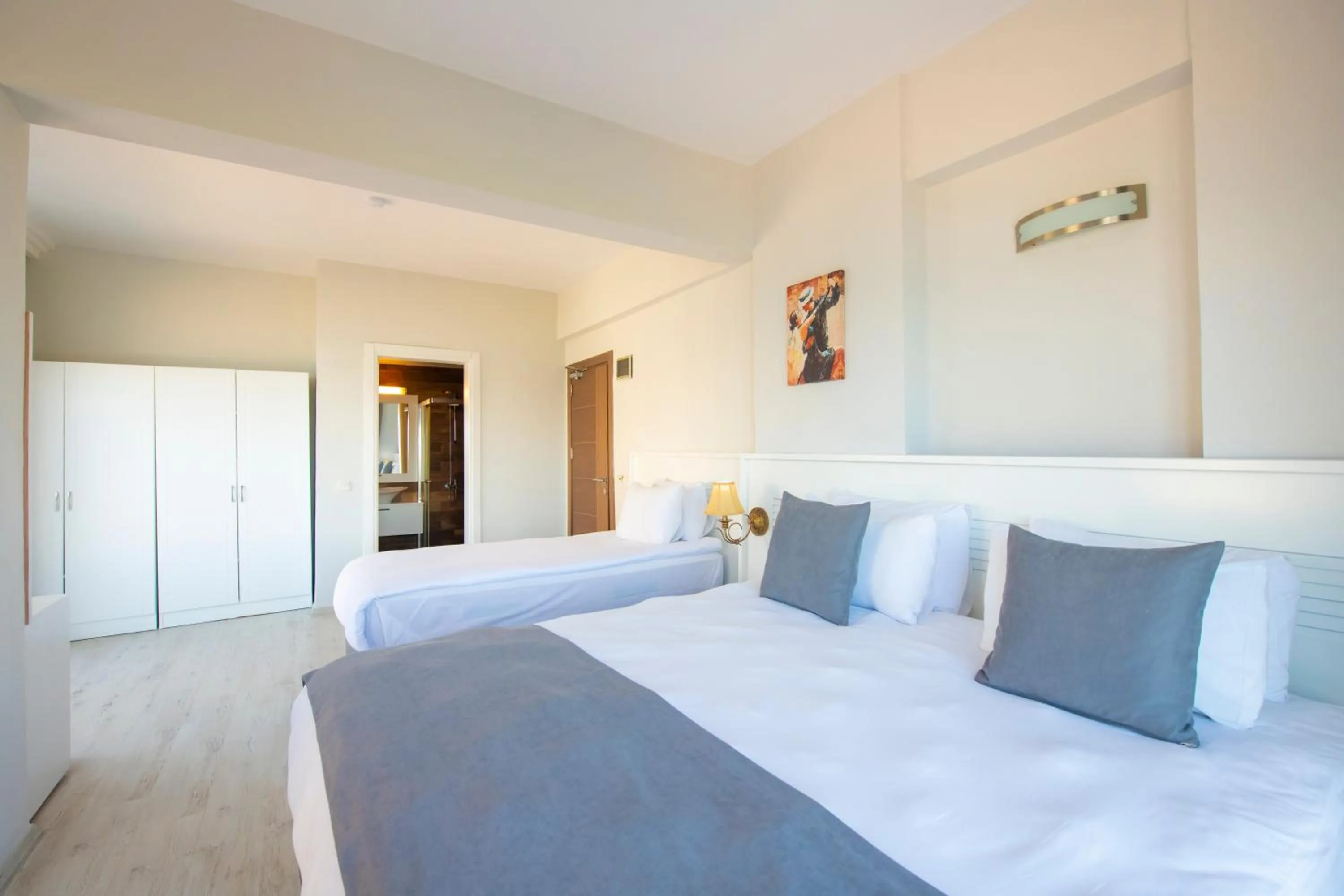 Bed in Mia Casa Hotel