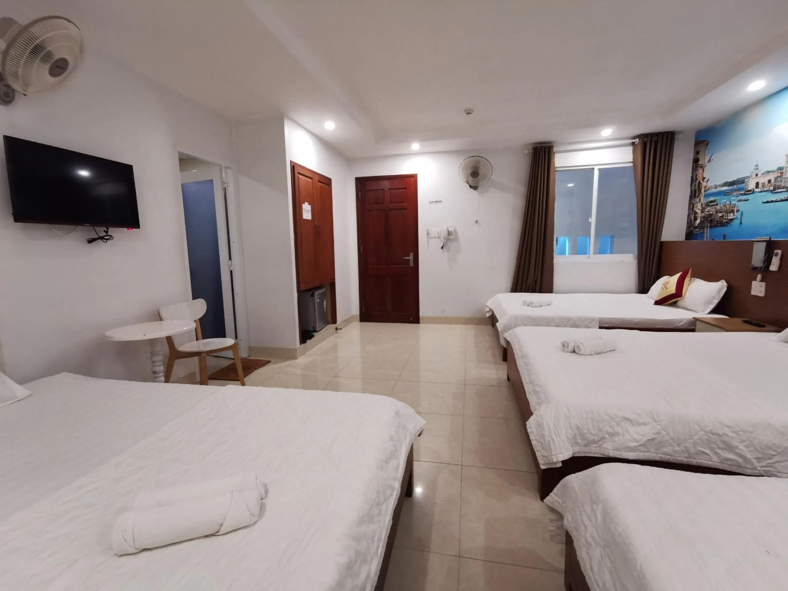 Bed in Sen Vàng Hotel