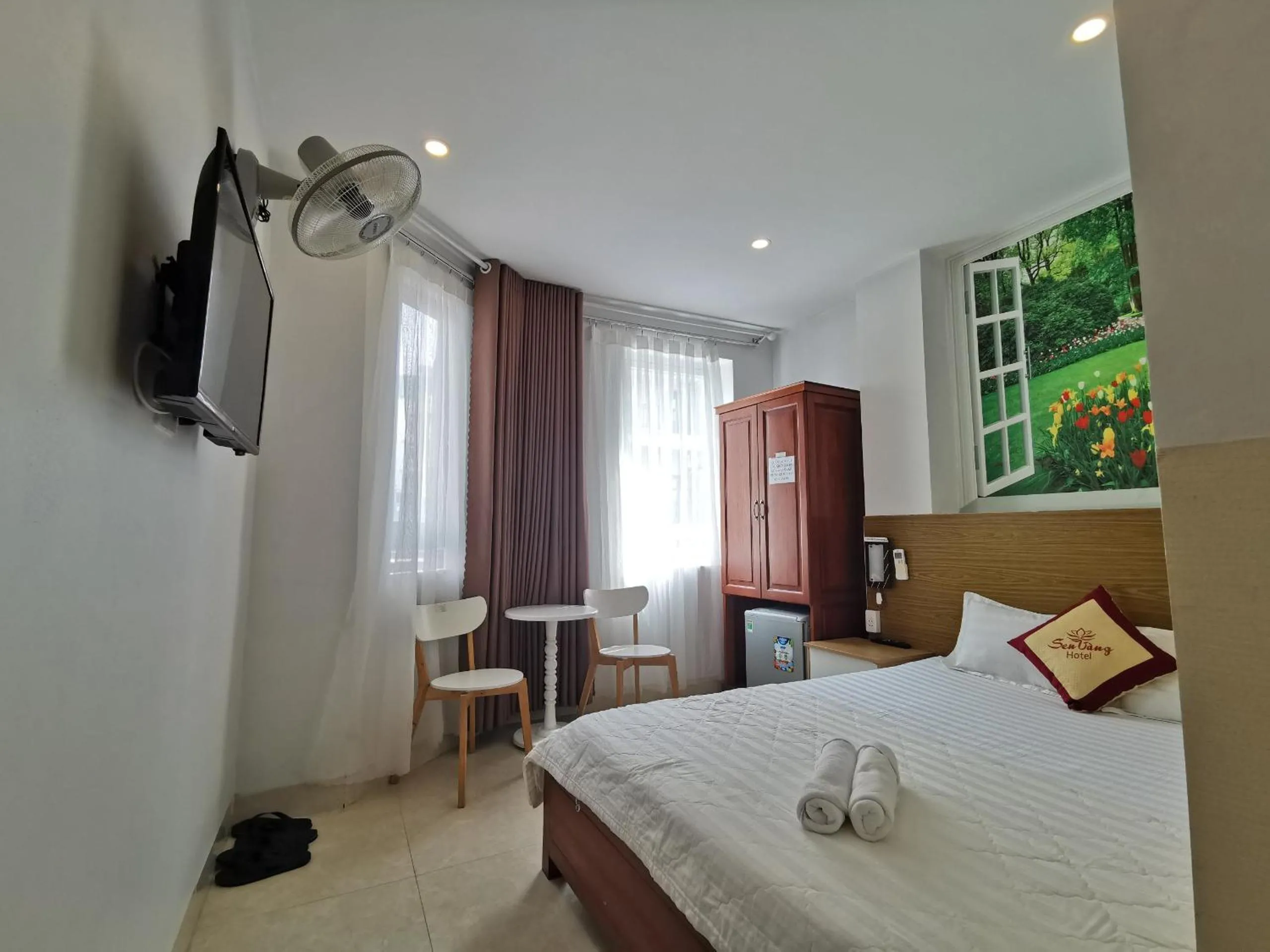 Bed in Sen Vàng Hotel