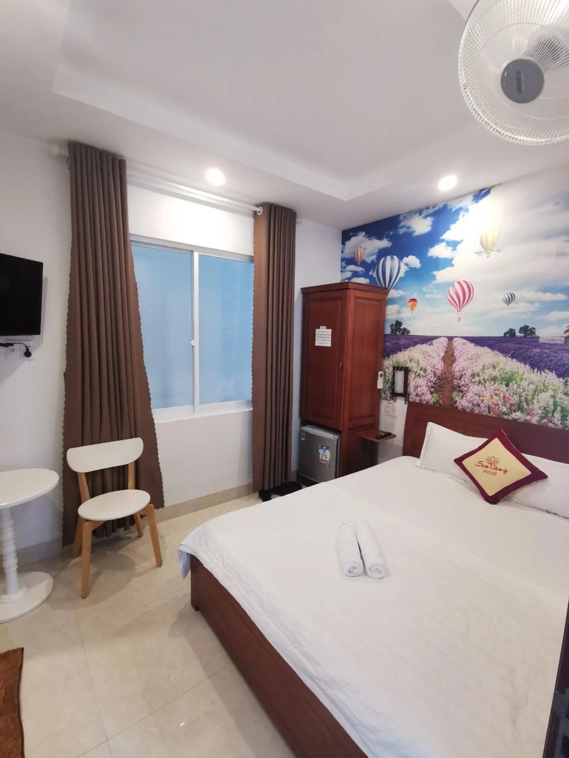 Bed in Sen Vàng Hotel