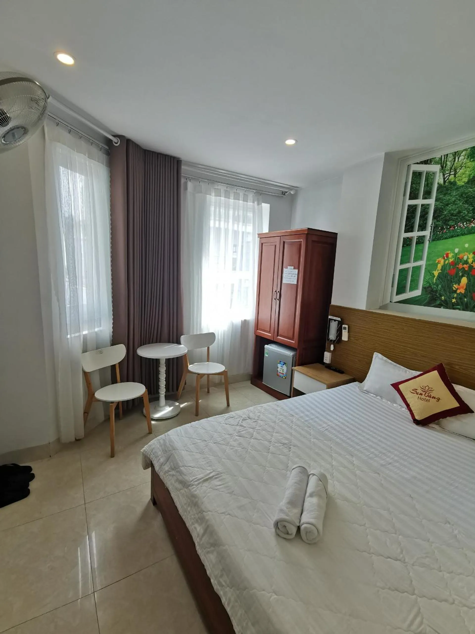 Bed in Sen Vàng Hotel