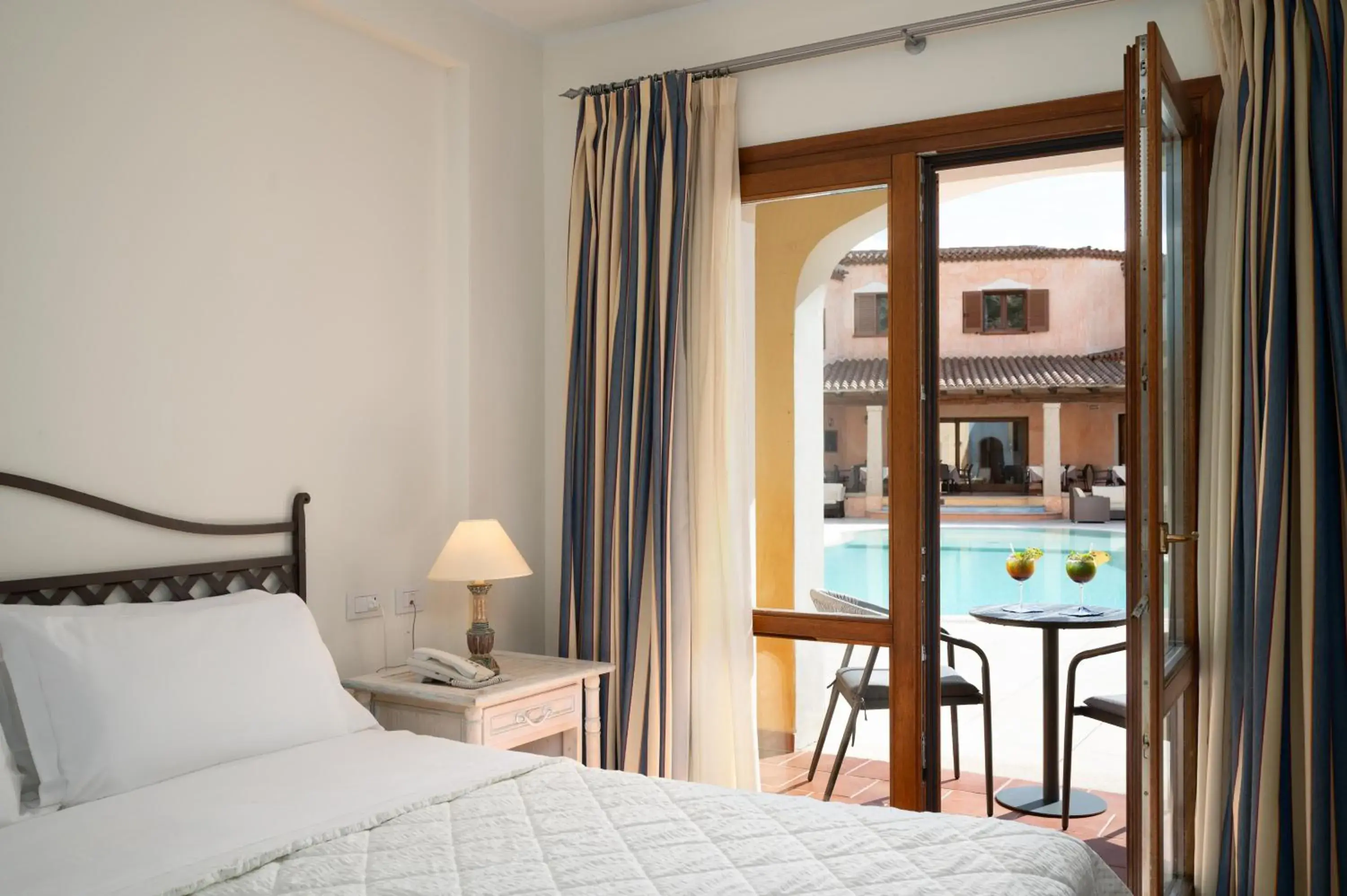 View (from property/room), Bed in Hotel Monti Di Mola View (from property/room), Bed in Hotel Monti Di Mola