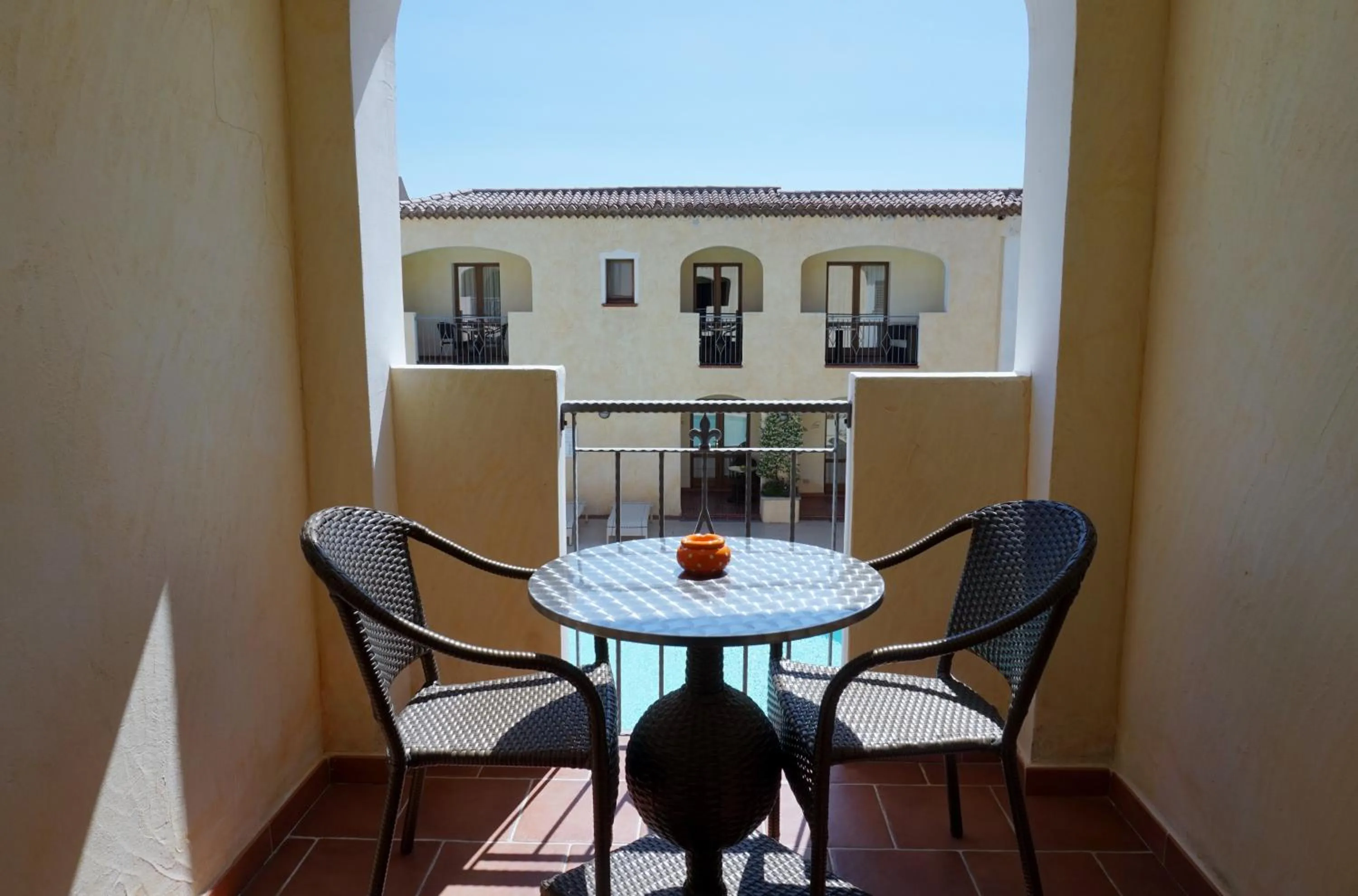 Balcony/Terrace in Hotel Monti Di Mola