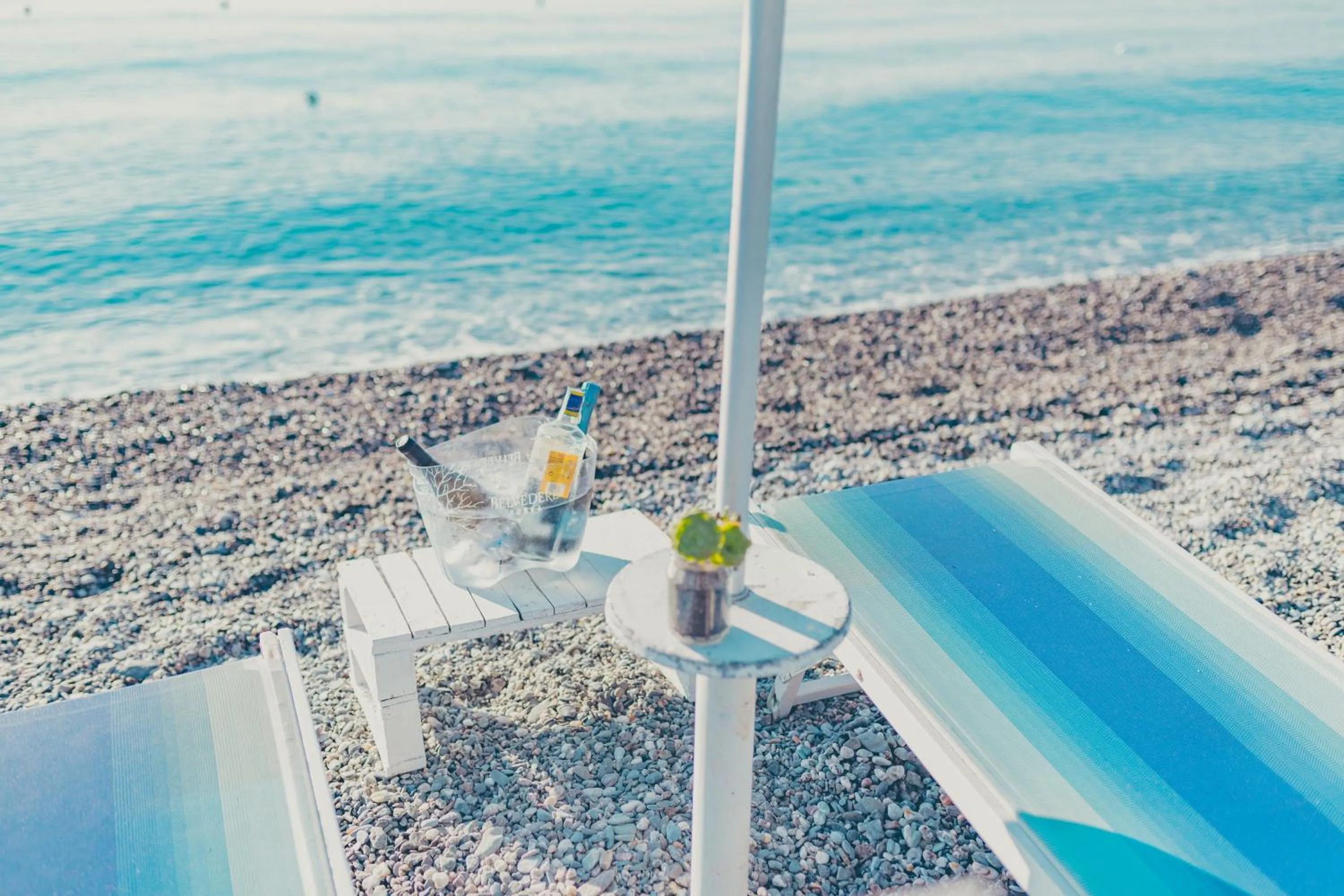 Beach in La Piramide