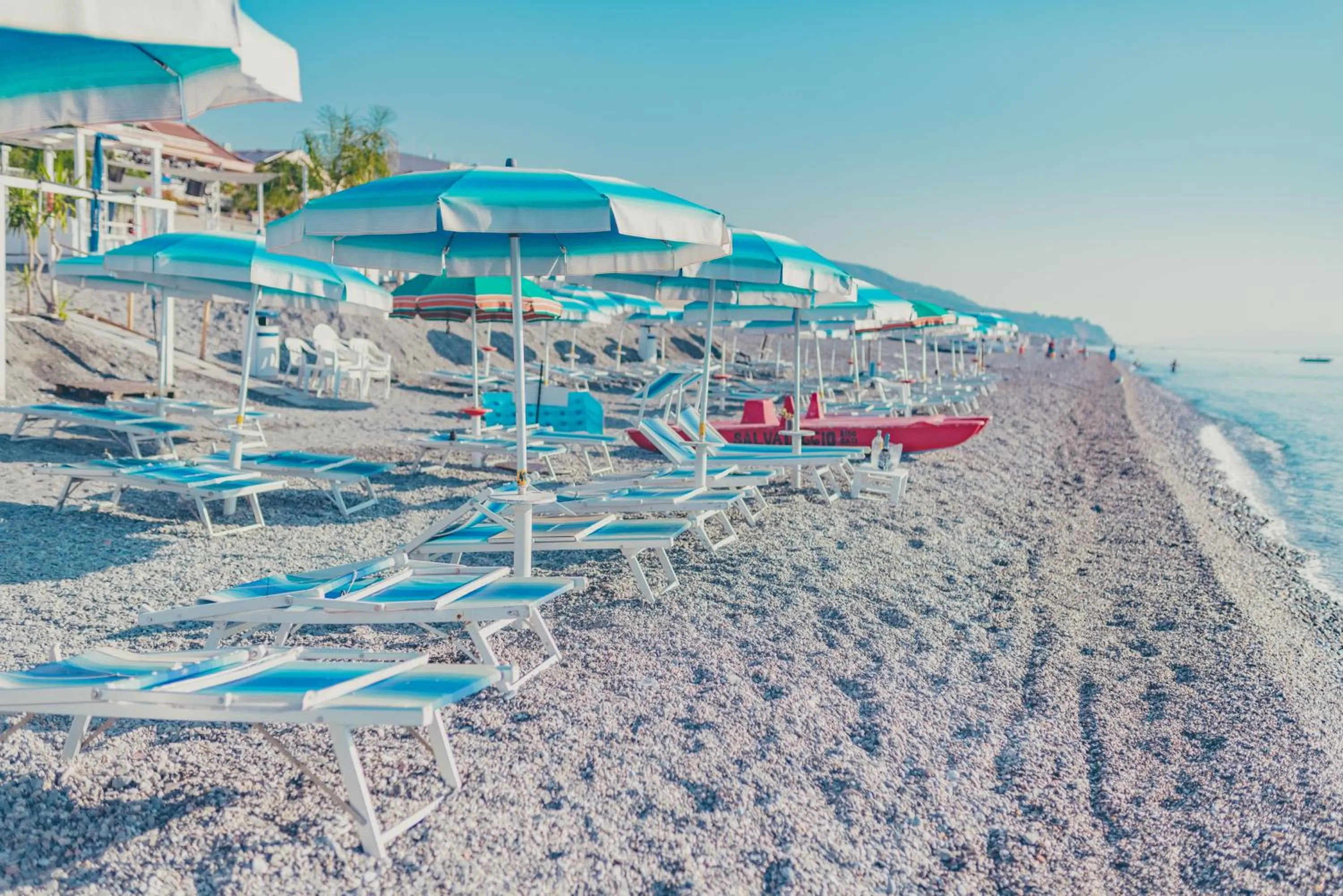 Beach in La Piramide