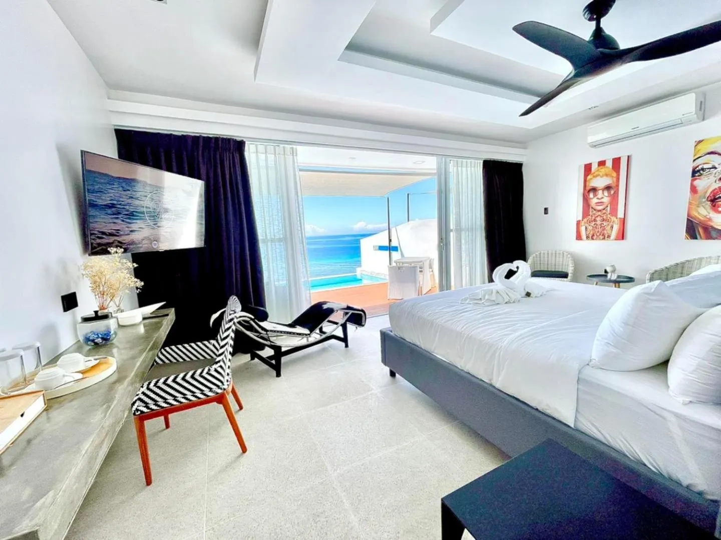 Bed in Epic Suites Bohol ADULTS ONLY