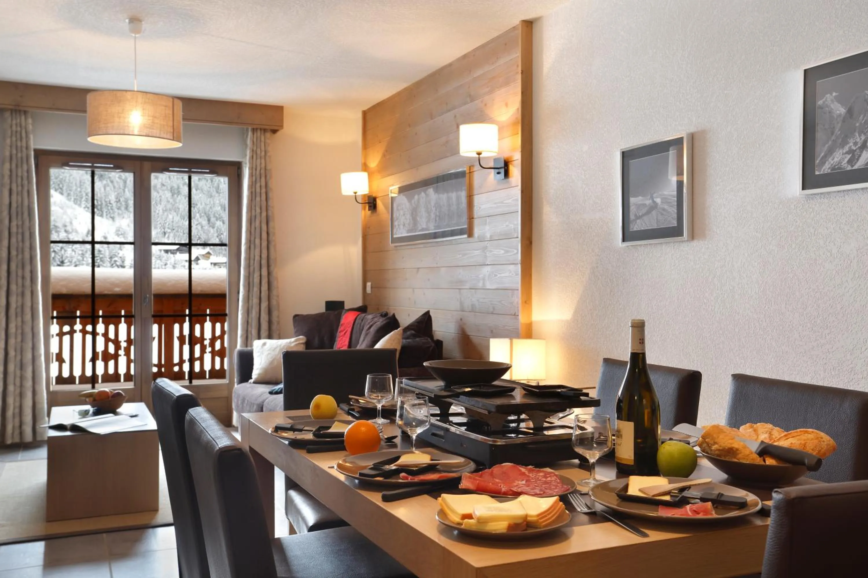 Balcony/Terrace in Résidence Néméa Le Grand Ermitage