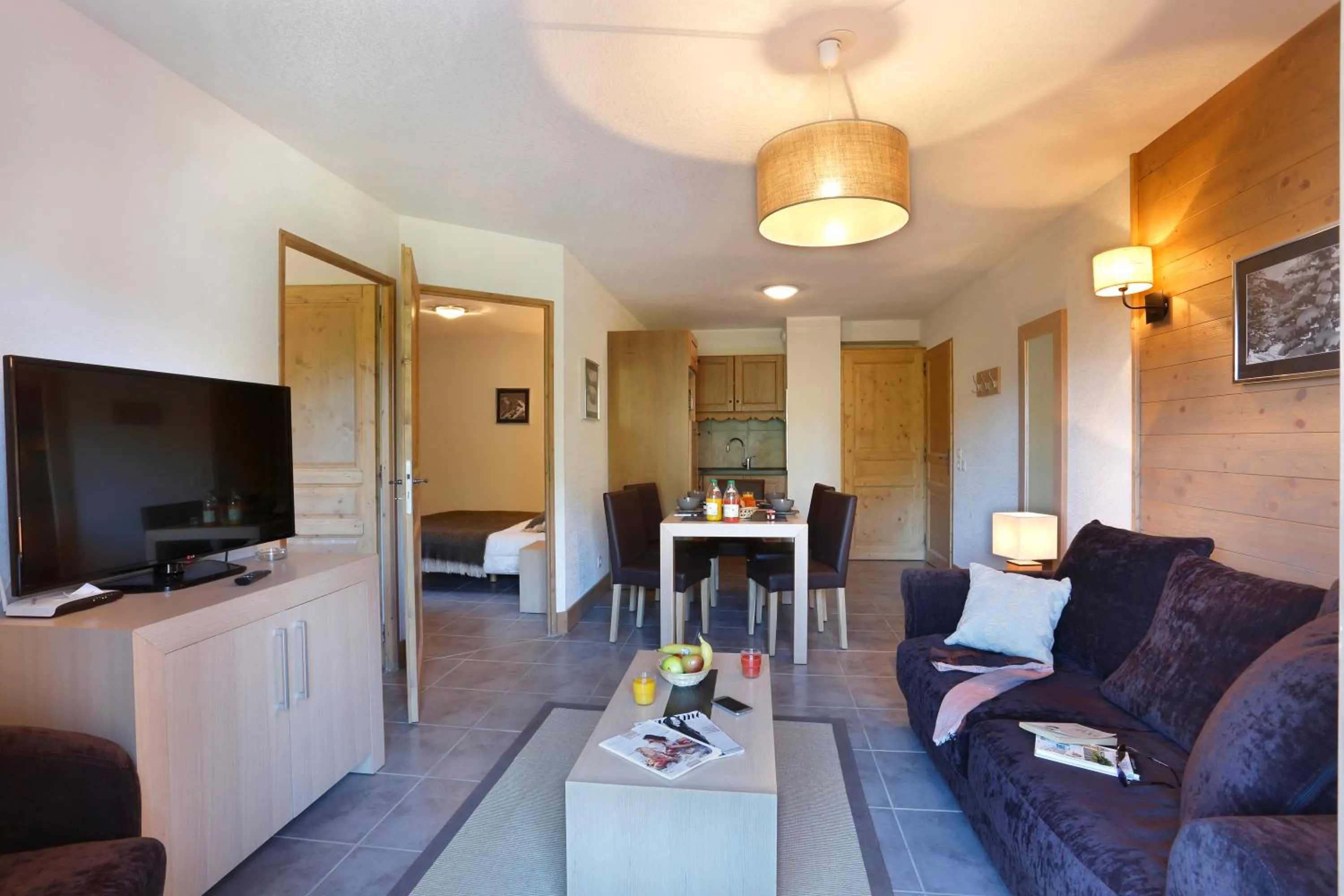 Kitchen or kitchenette in Résidence Néméa Le Grand Ermitage