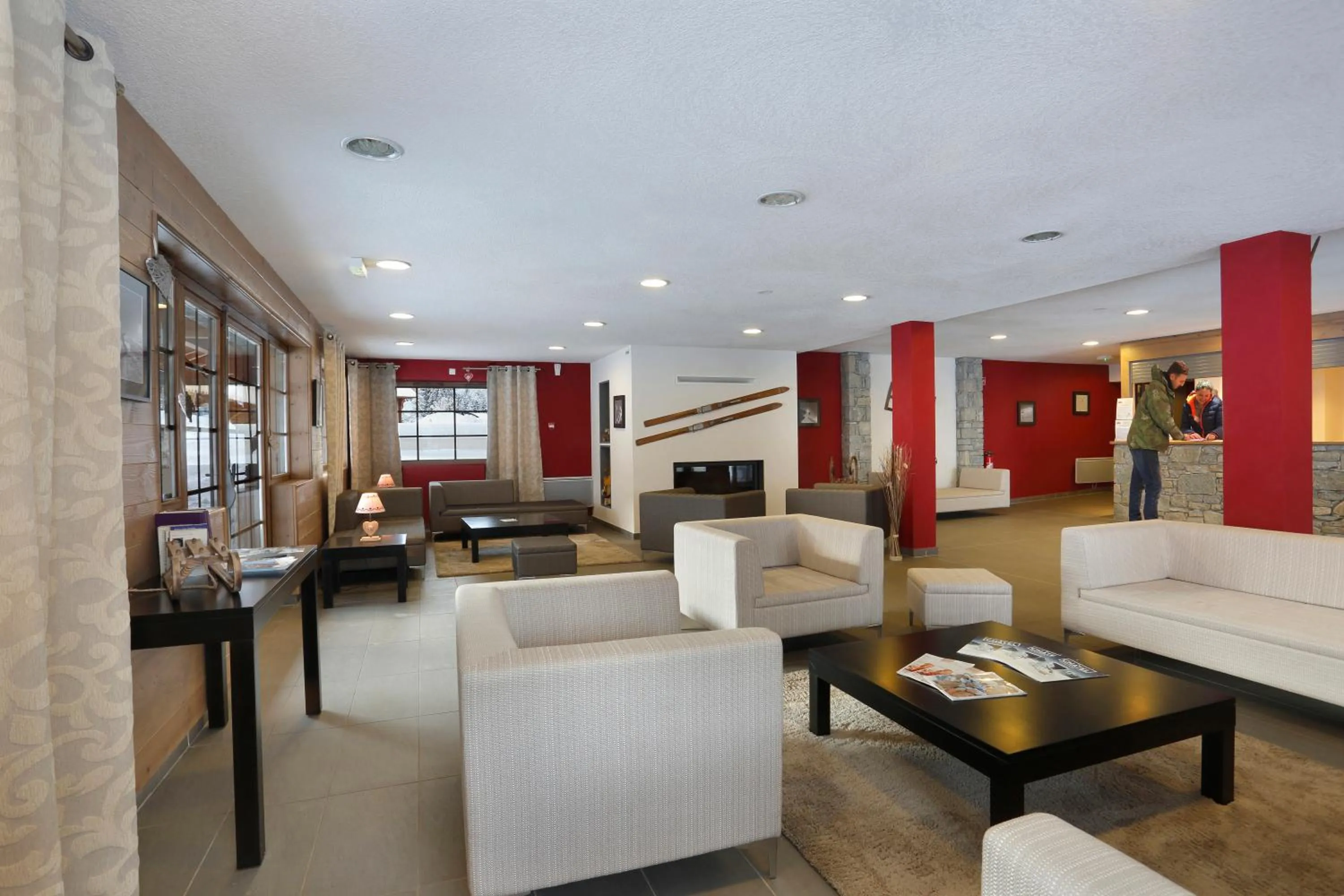 Lobby or reception in Résidence Néméa Le Grand Ermitage