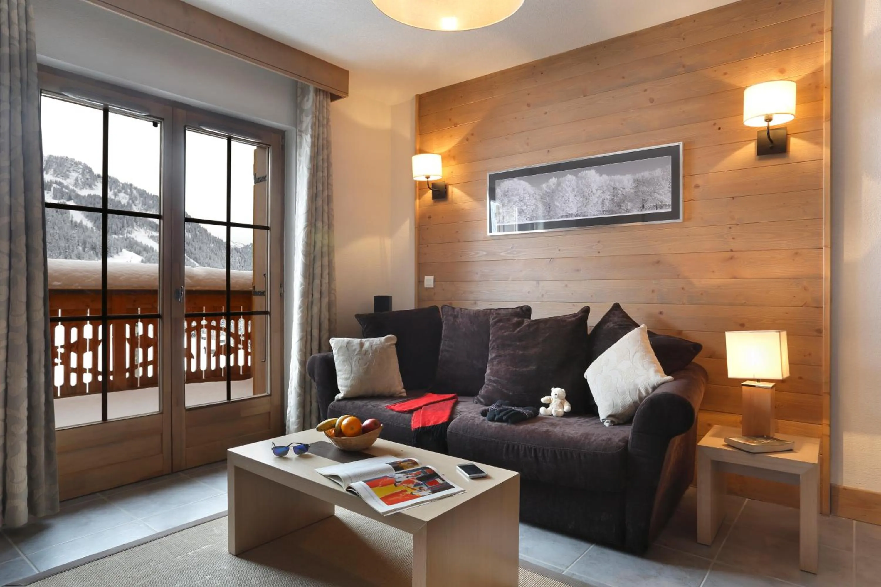 Living room in Résidence Néméa Le Grand Ermitage