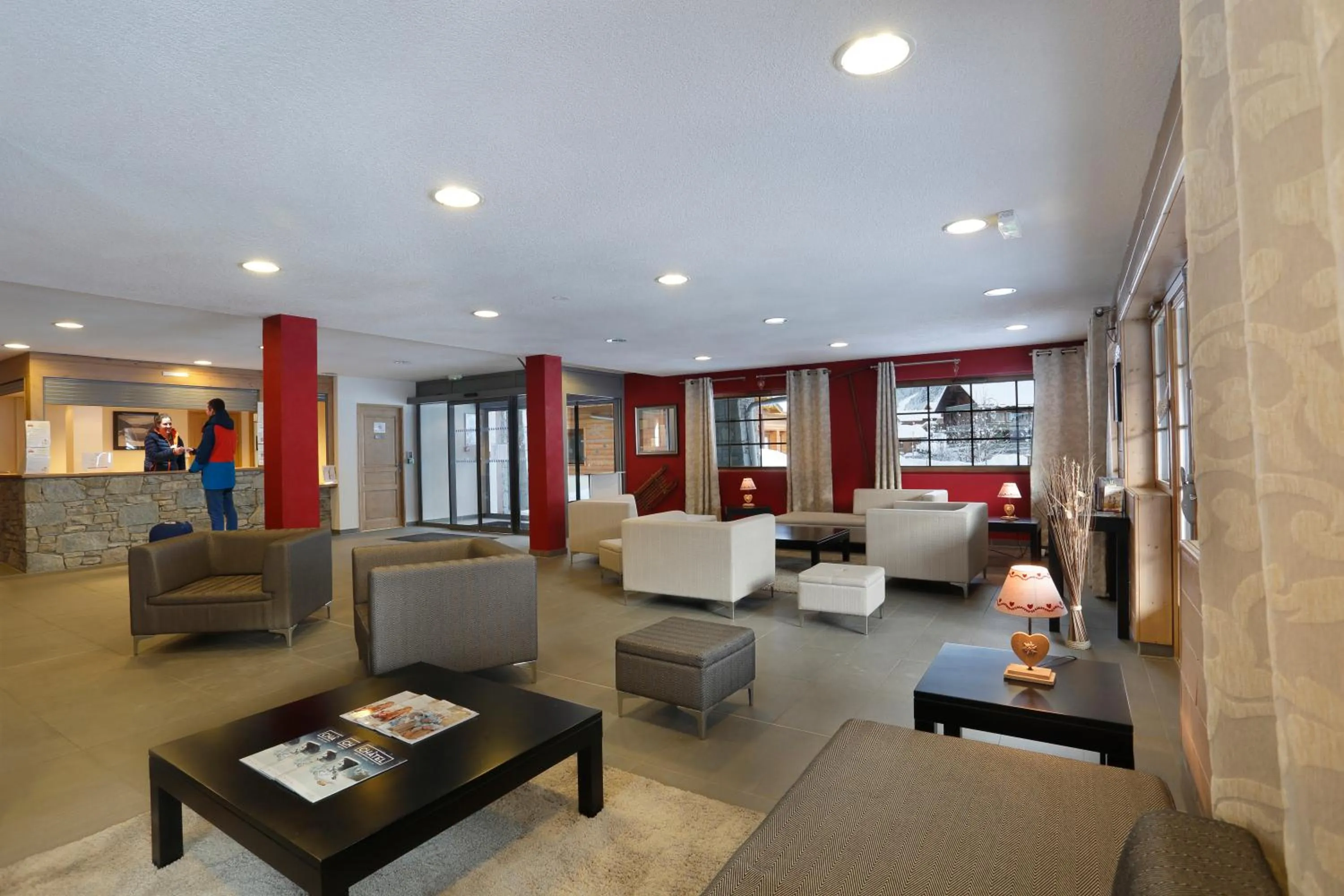 Living room in Résidence Néméa Le Grand Ermitage