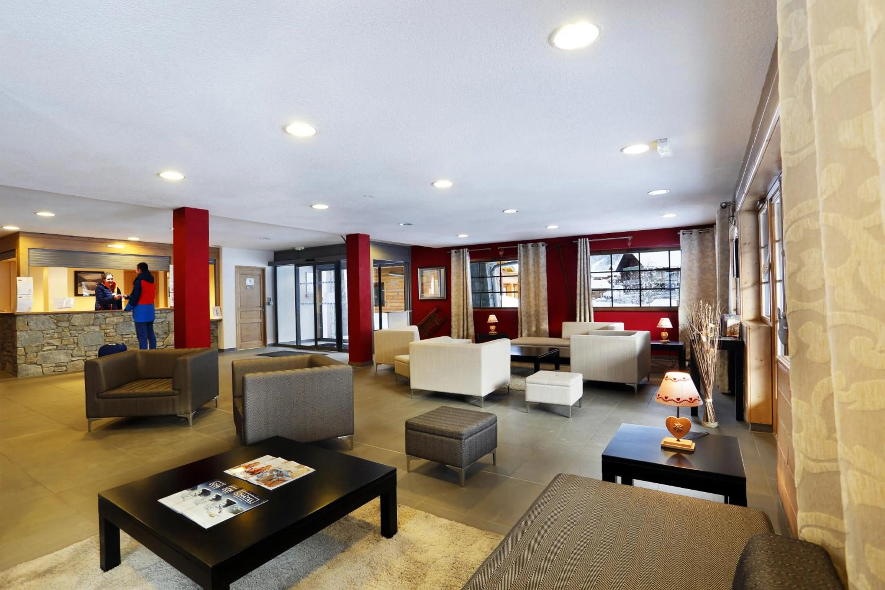 Living room in Résidence Néméa Le Grand Ermitage