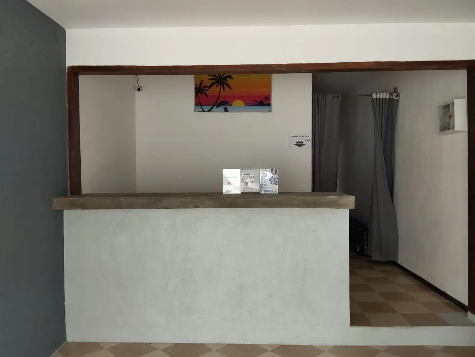 Lobby or reception in Surfers Beachfront Lombok Lobby or reception in Surfers Beachfront Lombok