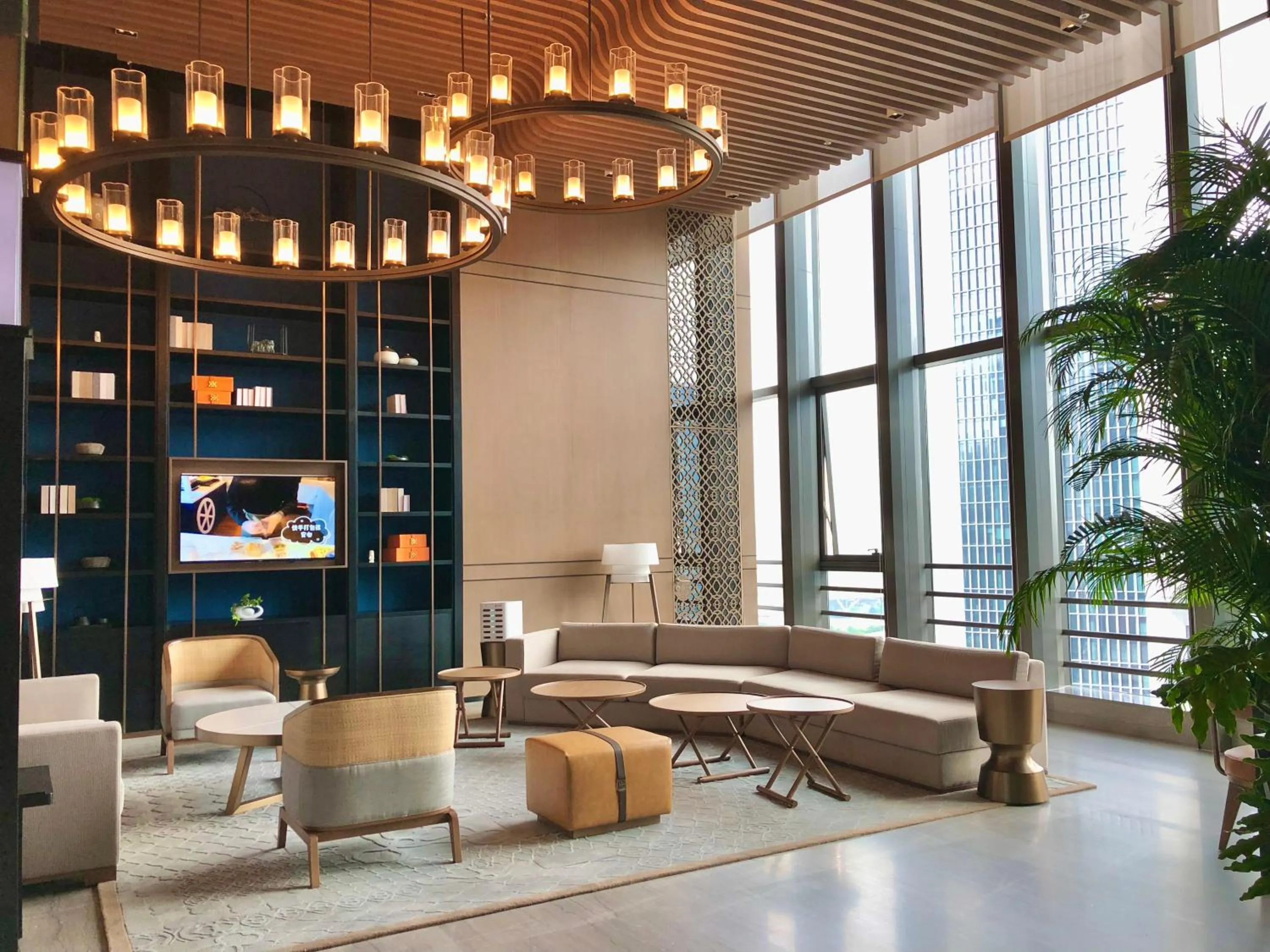 Lobby or reception in Ascott M-City Foshan