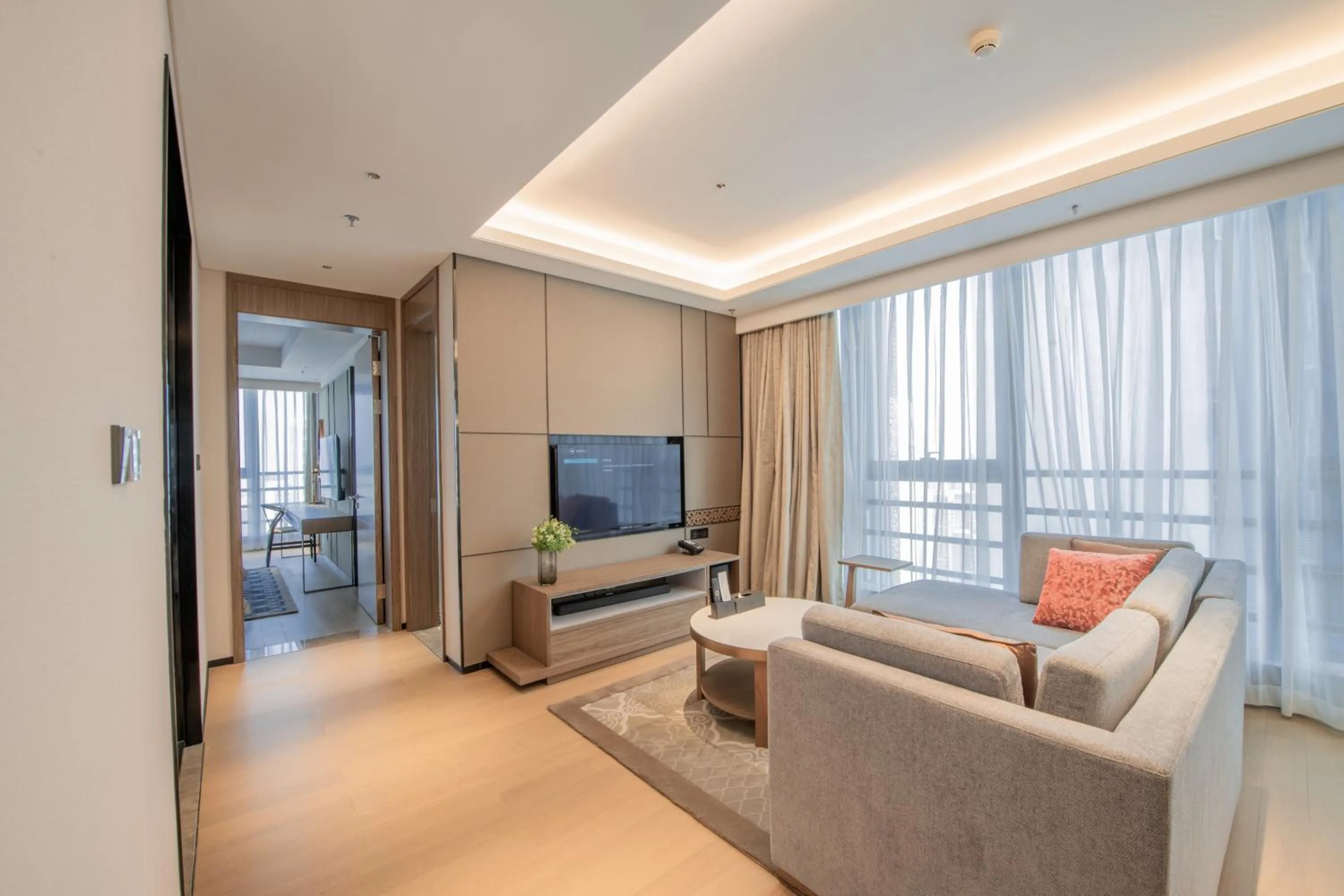 Living room in Ascott M-City Foshan