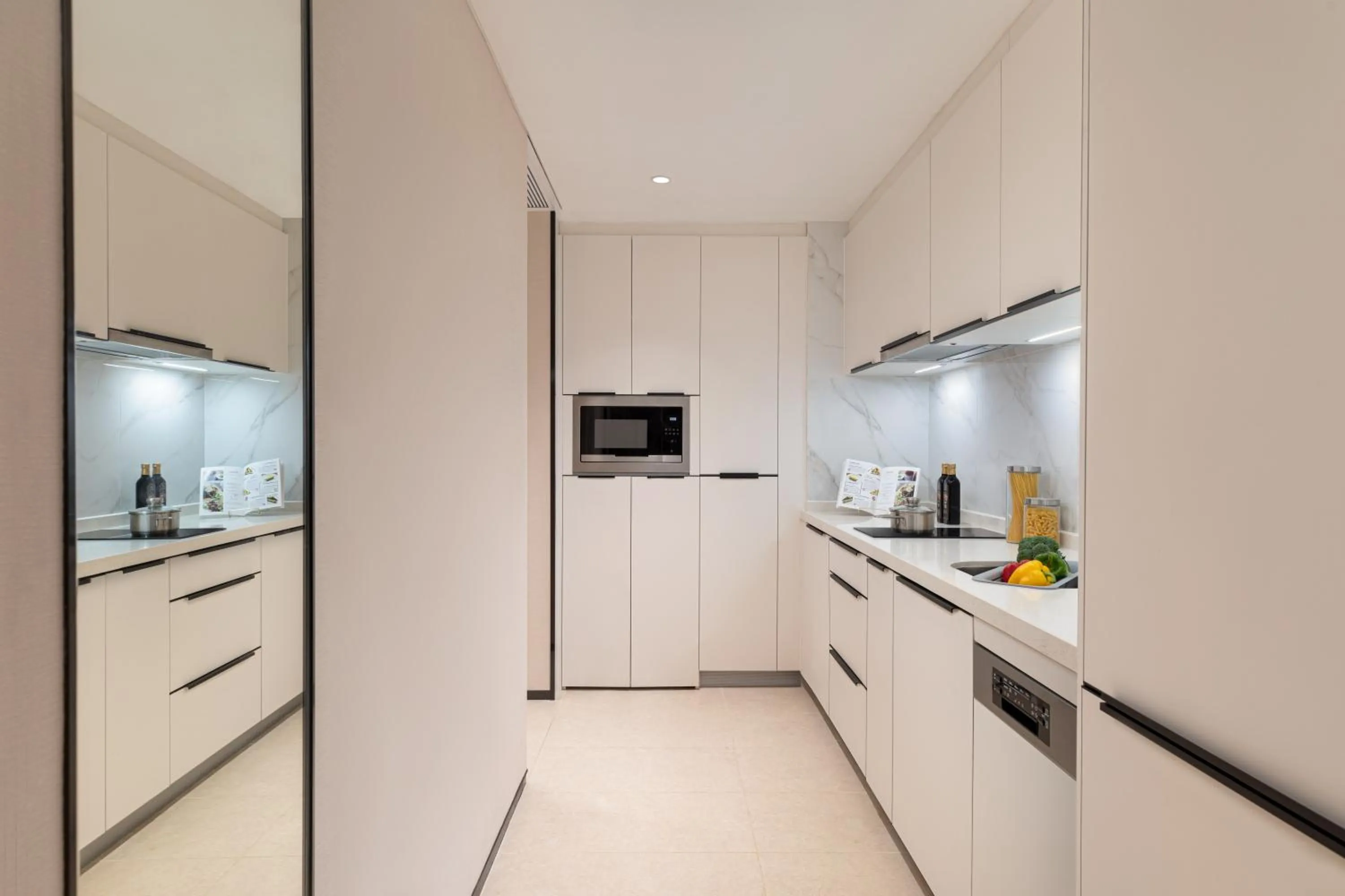 kitchen in Ascott M-City Foshan