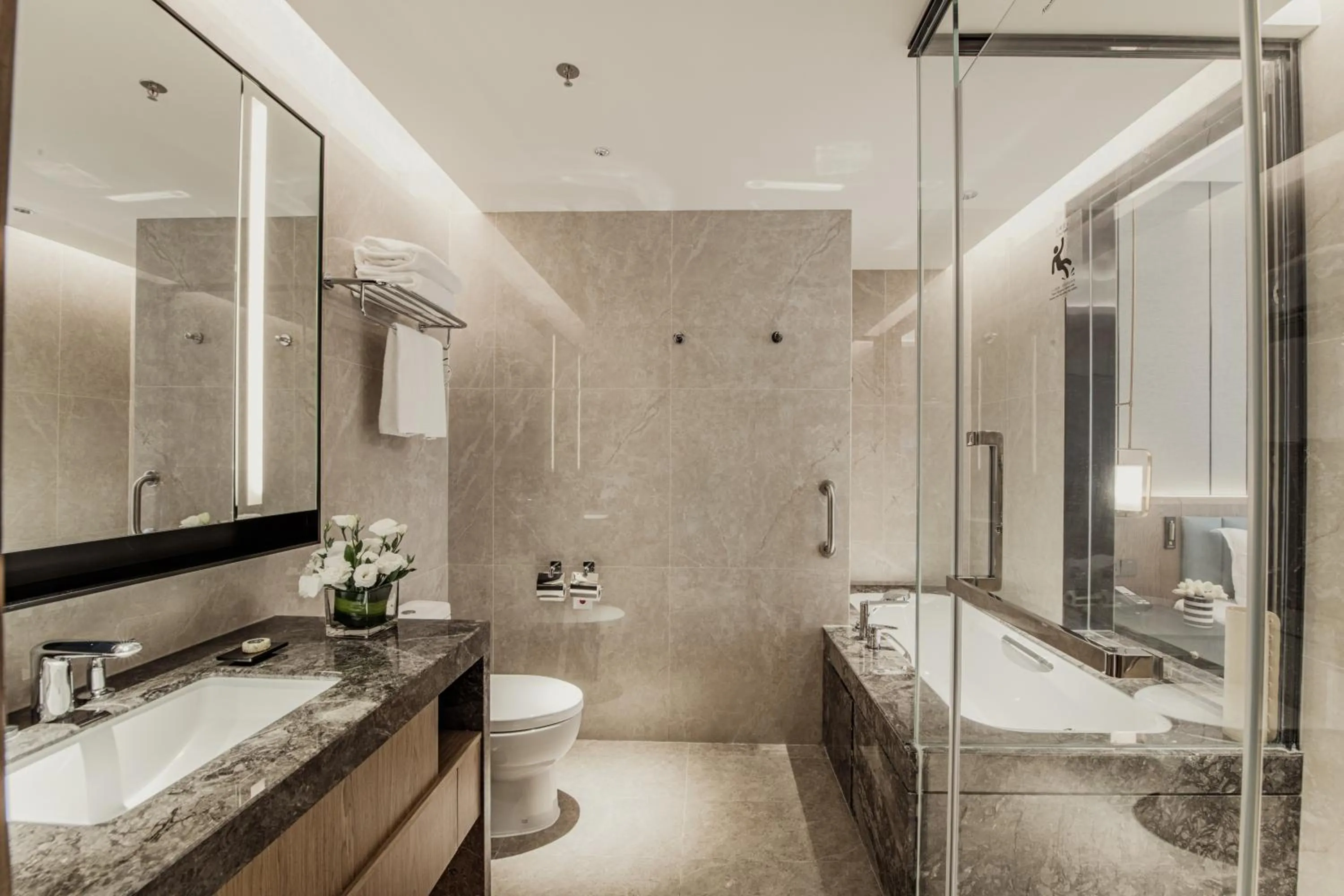 Bathroom in Ascott M-City Foshan