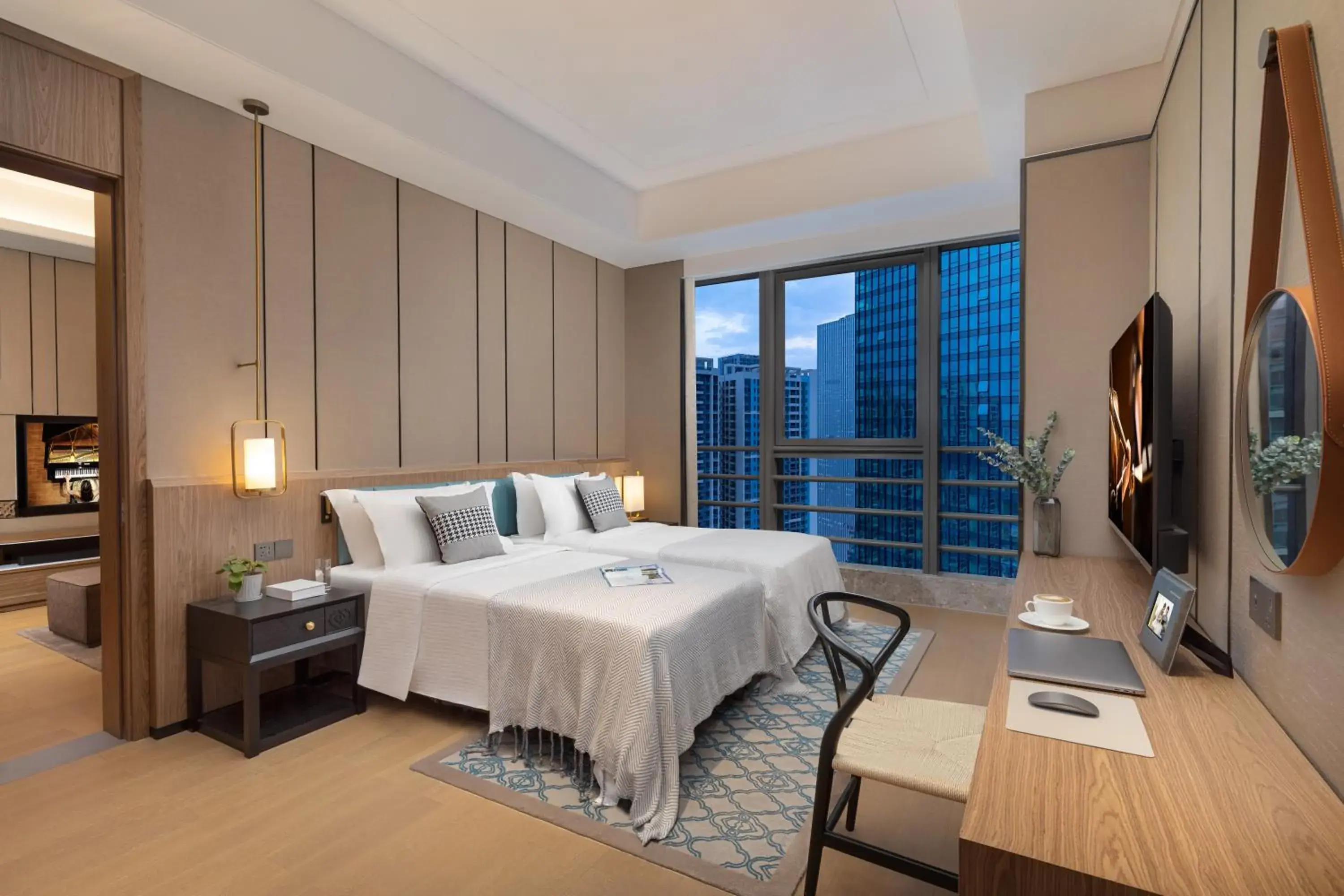 1 Bedroom Deluxe Twin in Ascott M-City Foshan 1 Bedroom Deluxe Twin in Ascott M-City Foshan