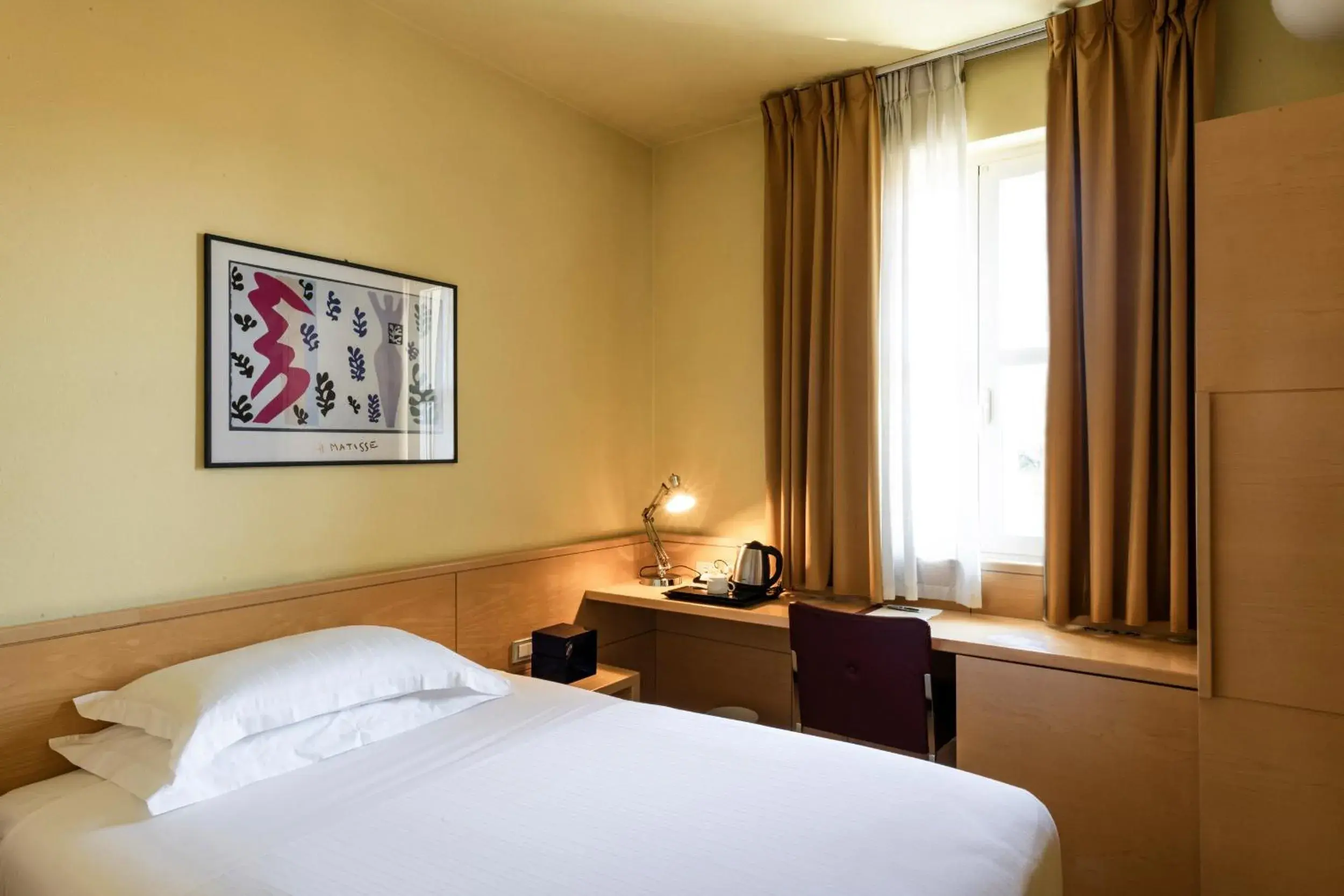 Bed in Albergo Celide Bed in Albergo Celide