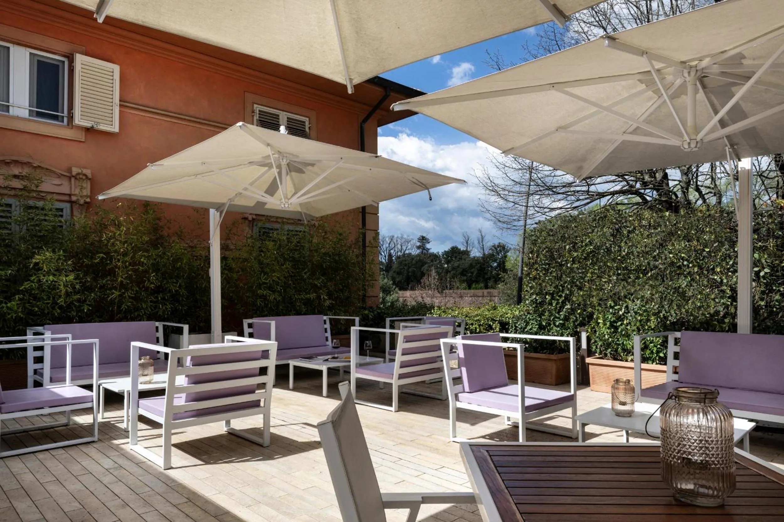 Balcony/Terrace in Albergo Celide