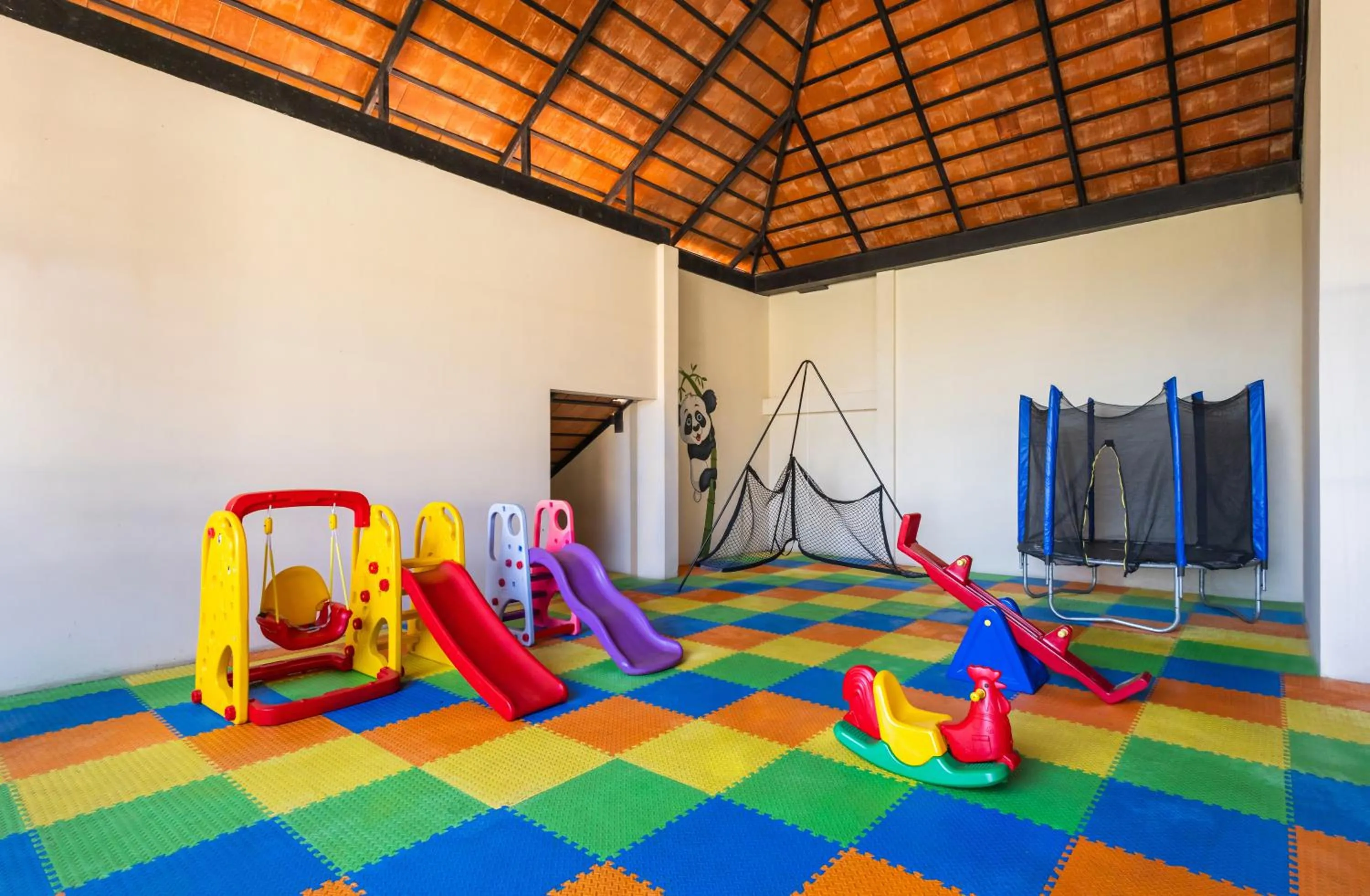 Children play ground in Flora Vythiri Resort Wayanad