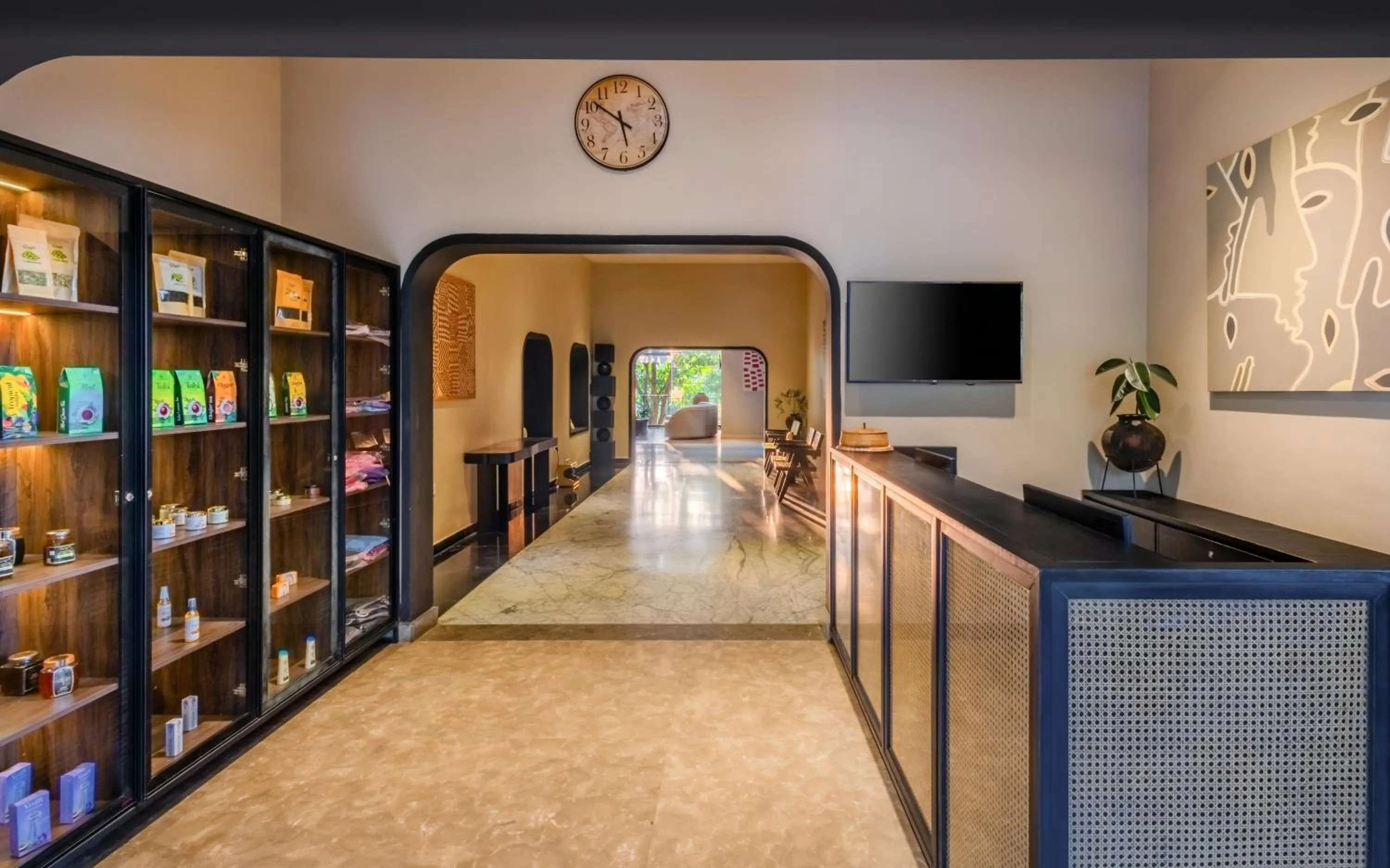 Lobby or reception in Flora Vythiri Resort Wayanad