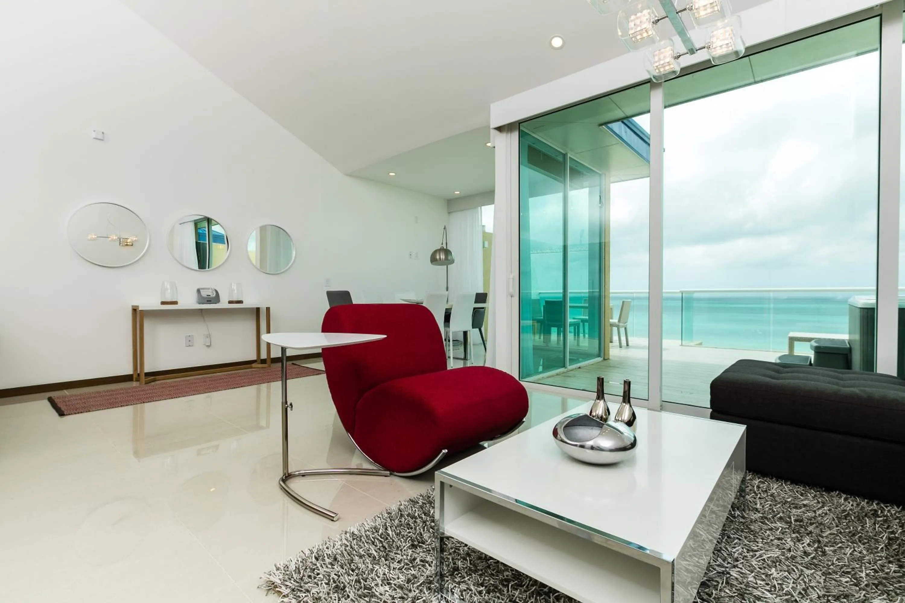 Living room in Blue Residences