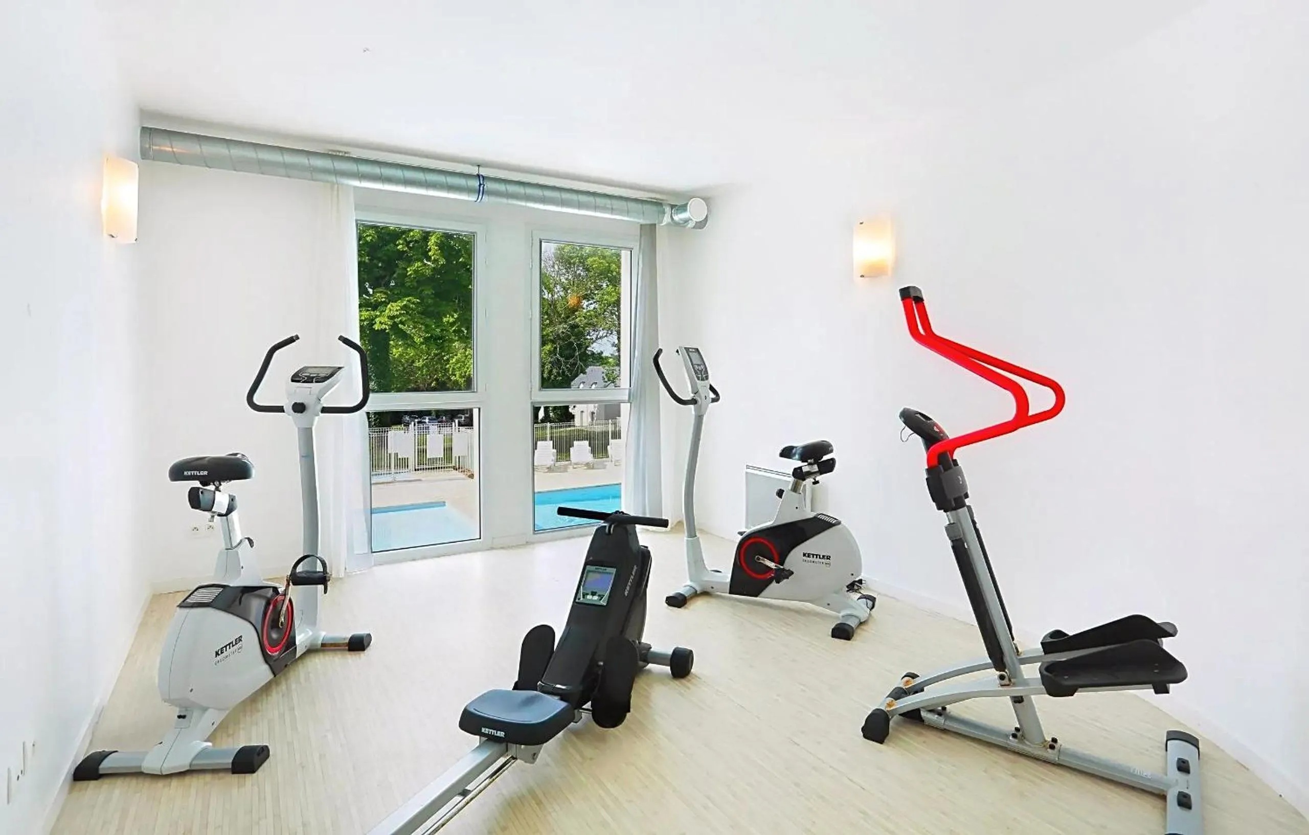 Fitness centre/facilities in Terres de France Le Domaine de la Baie