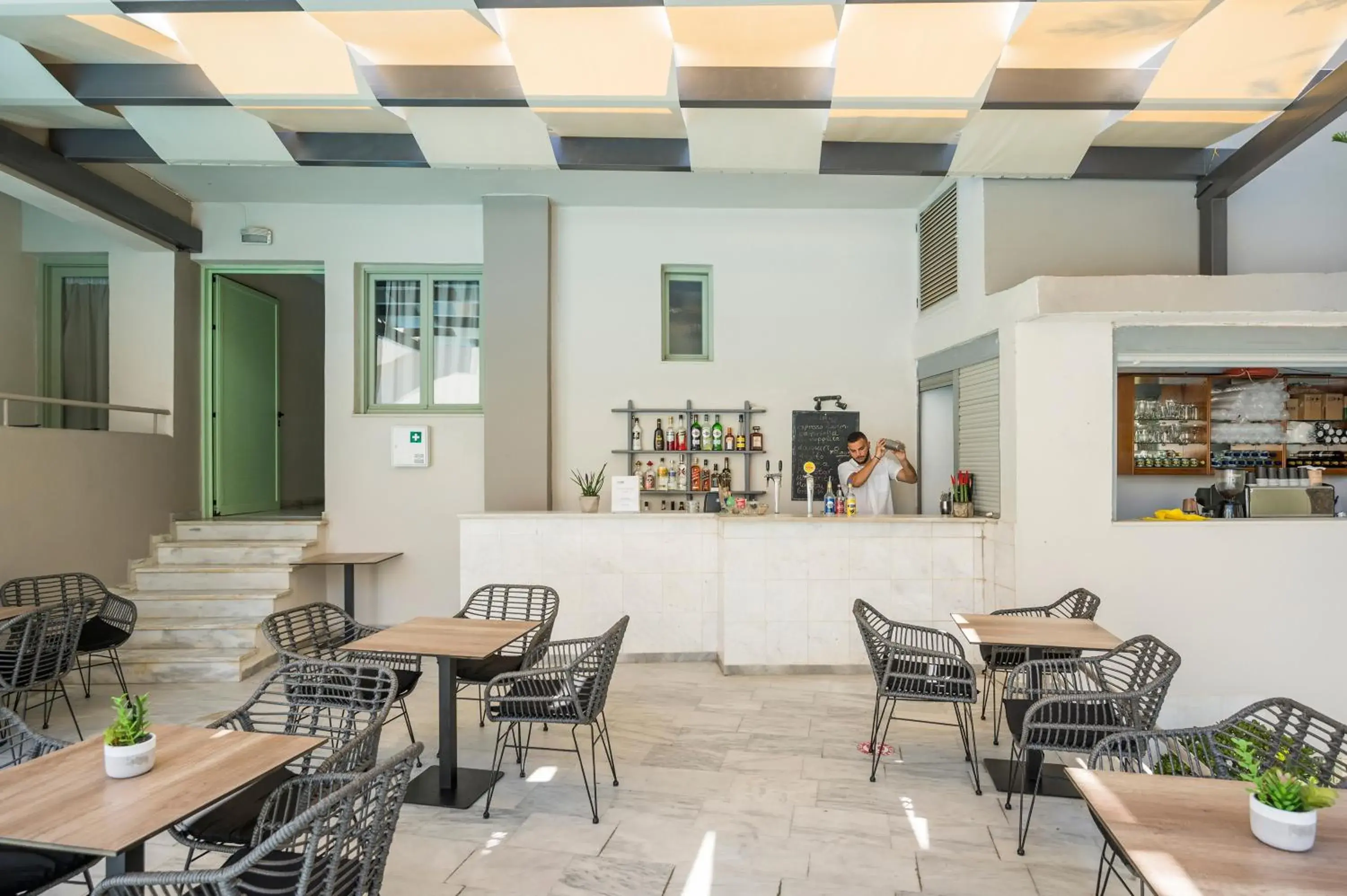 Lounge or bar in Summer Beach Hotel Lounge or bar in Summer Beach Hotel