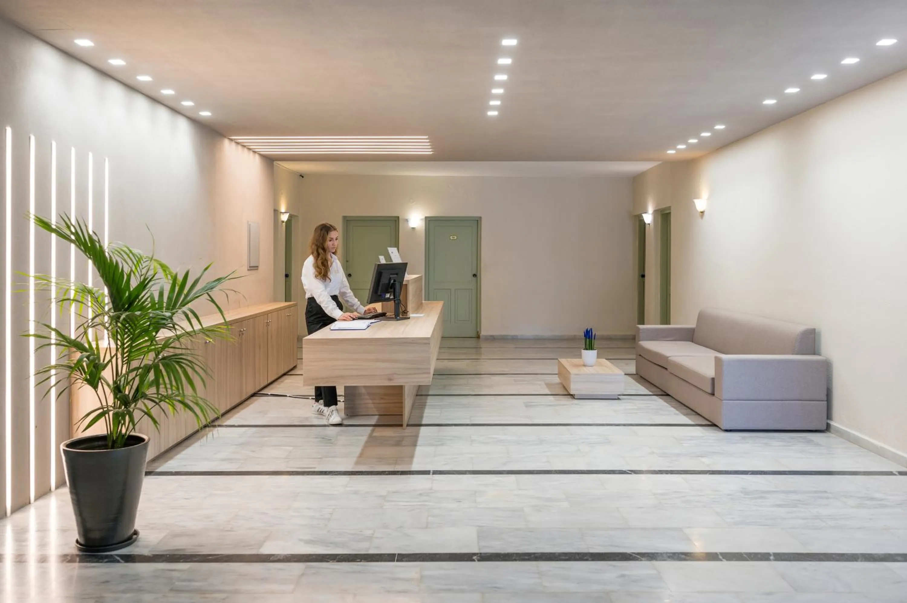 Lobby or reception in Summer Beach Hotel